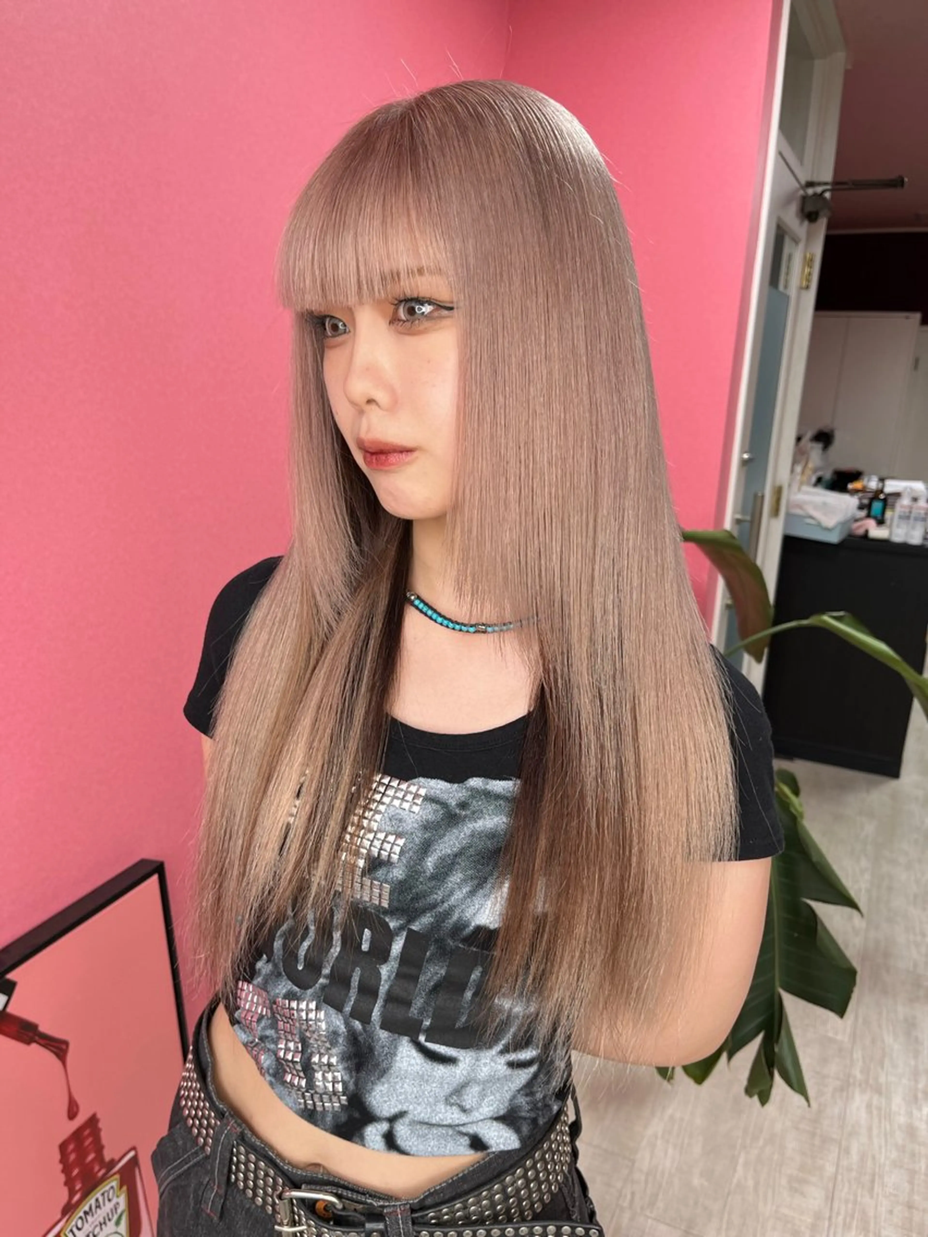 ロング ヘアカラー トリートメント 🔥金山 諒平🔥のヘアスタイル