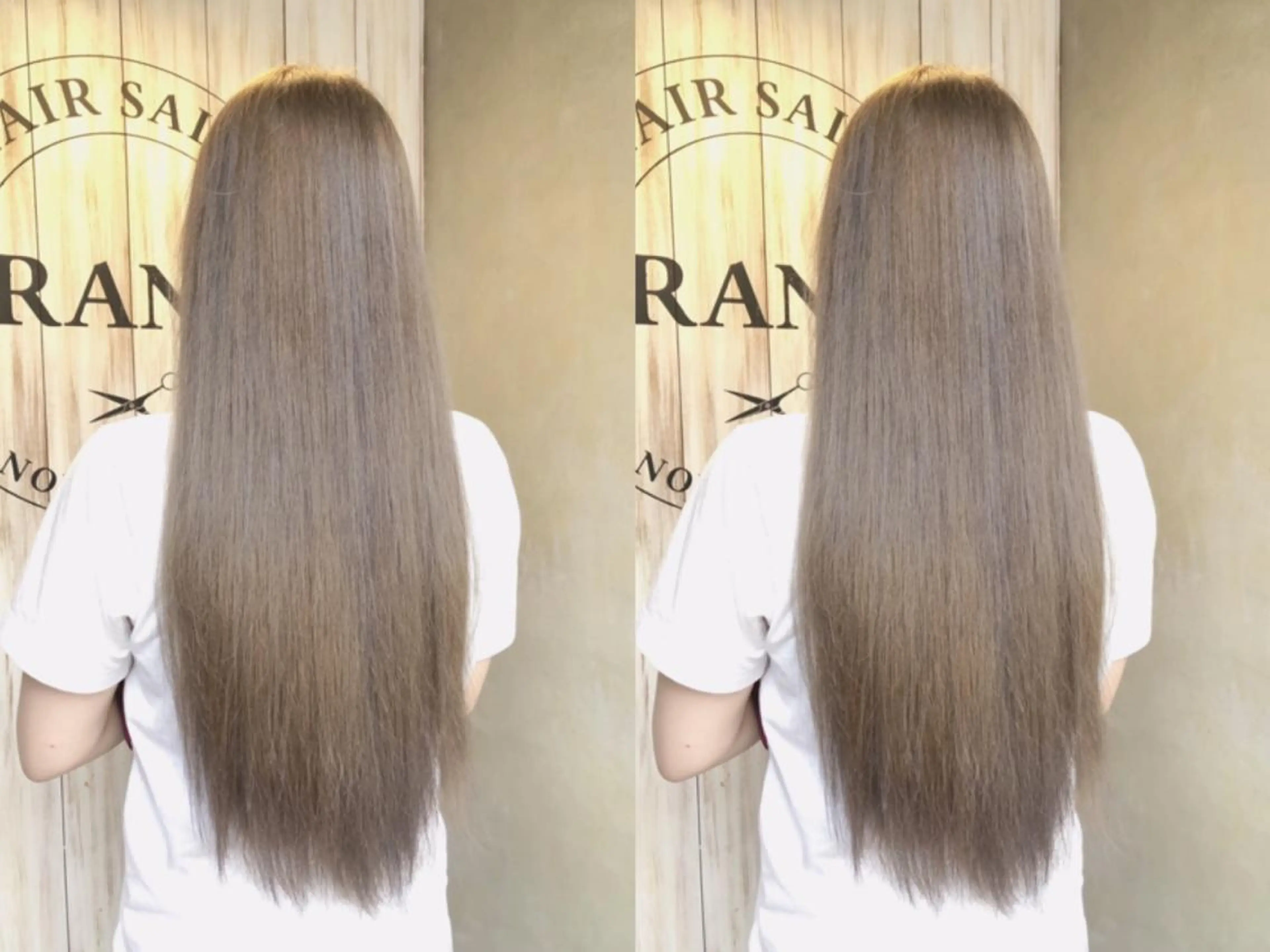 ロング GRANDE アオキのヘアスタイル