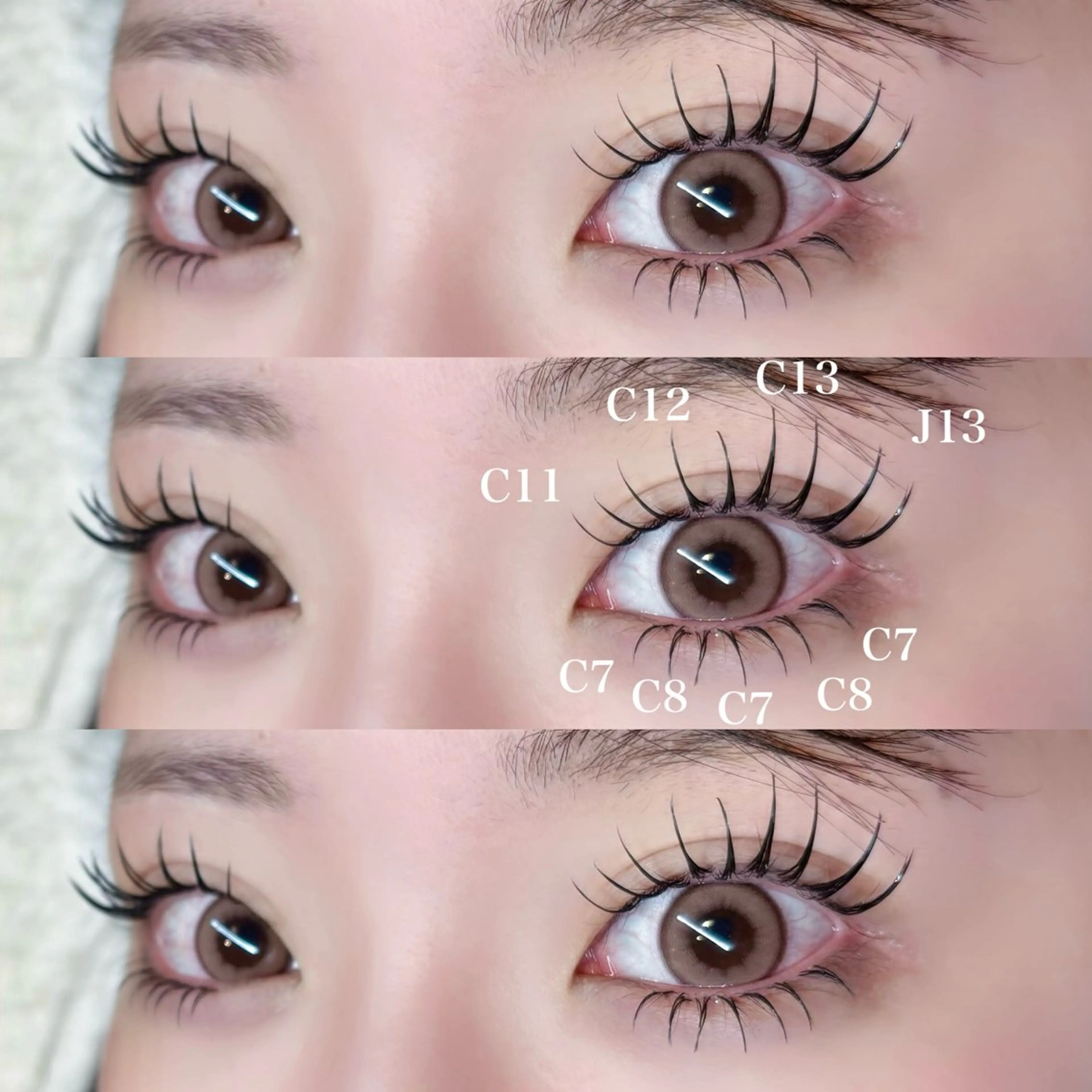 マツエク・マツパ ‪‪💗YAJIMA RIO💗のマツエク・マツパデザイン