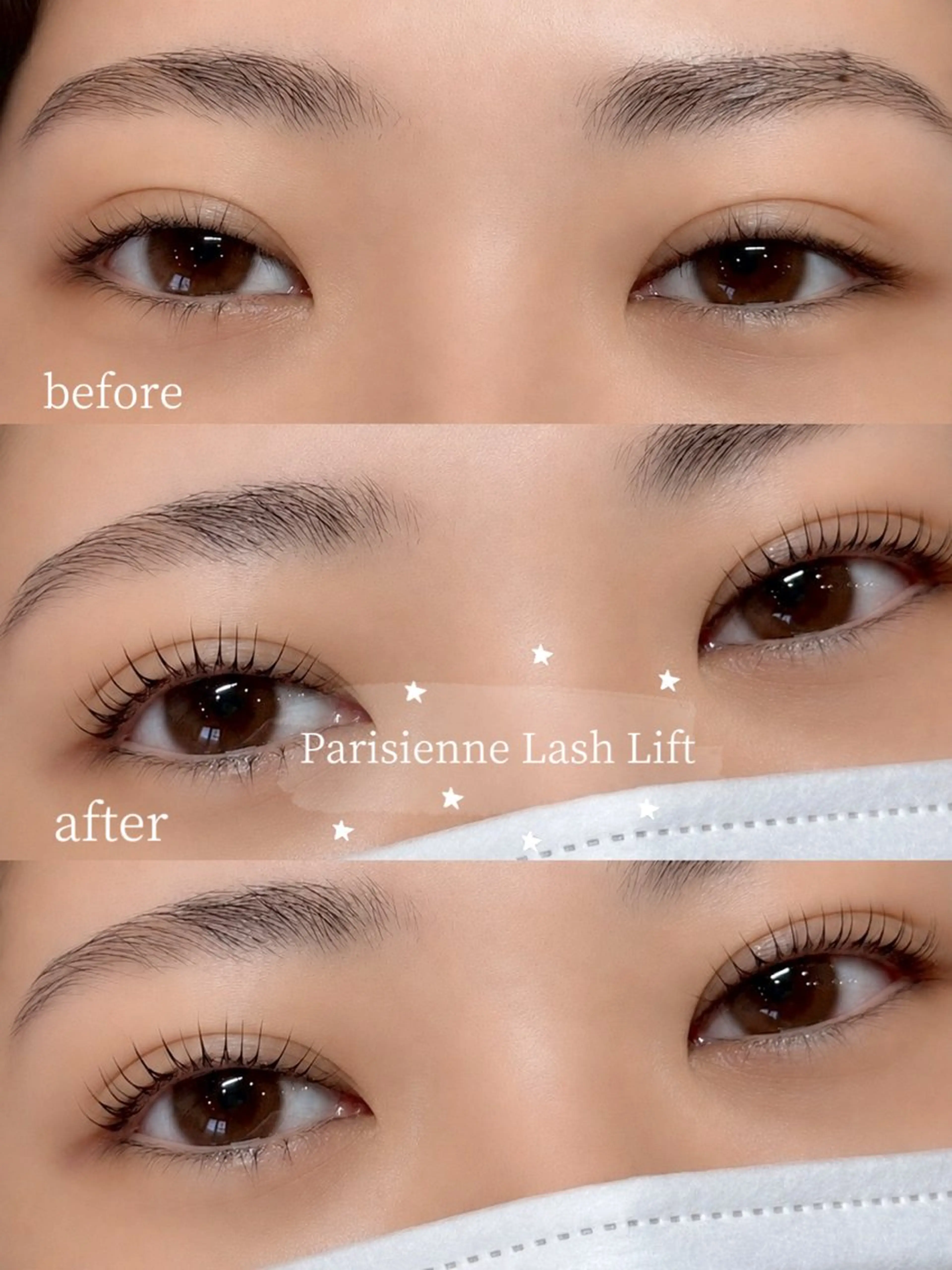 マツエク・マツパ パリジェンヌラッシュリフト 🌙eyelash kirari🌙のマツエク・マツパデザイン