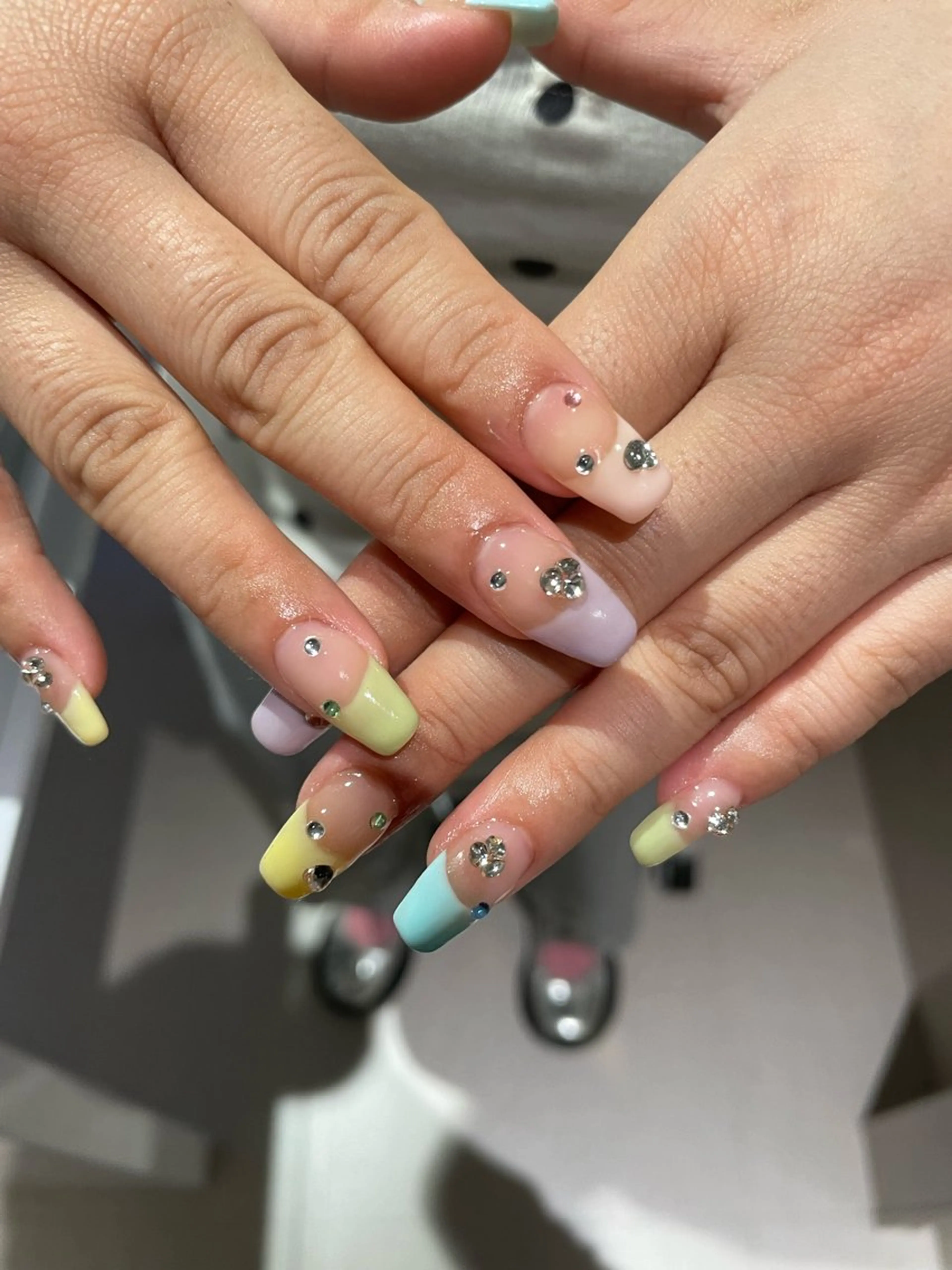 フレンチネイル🌙《カラー何色でも◯》の写真