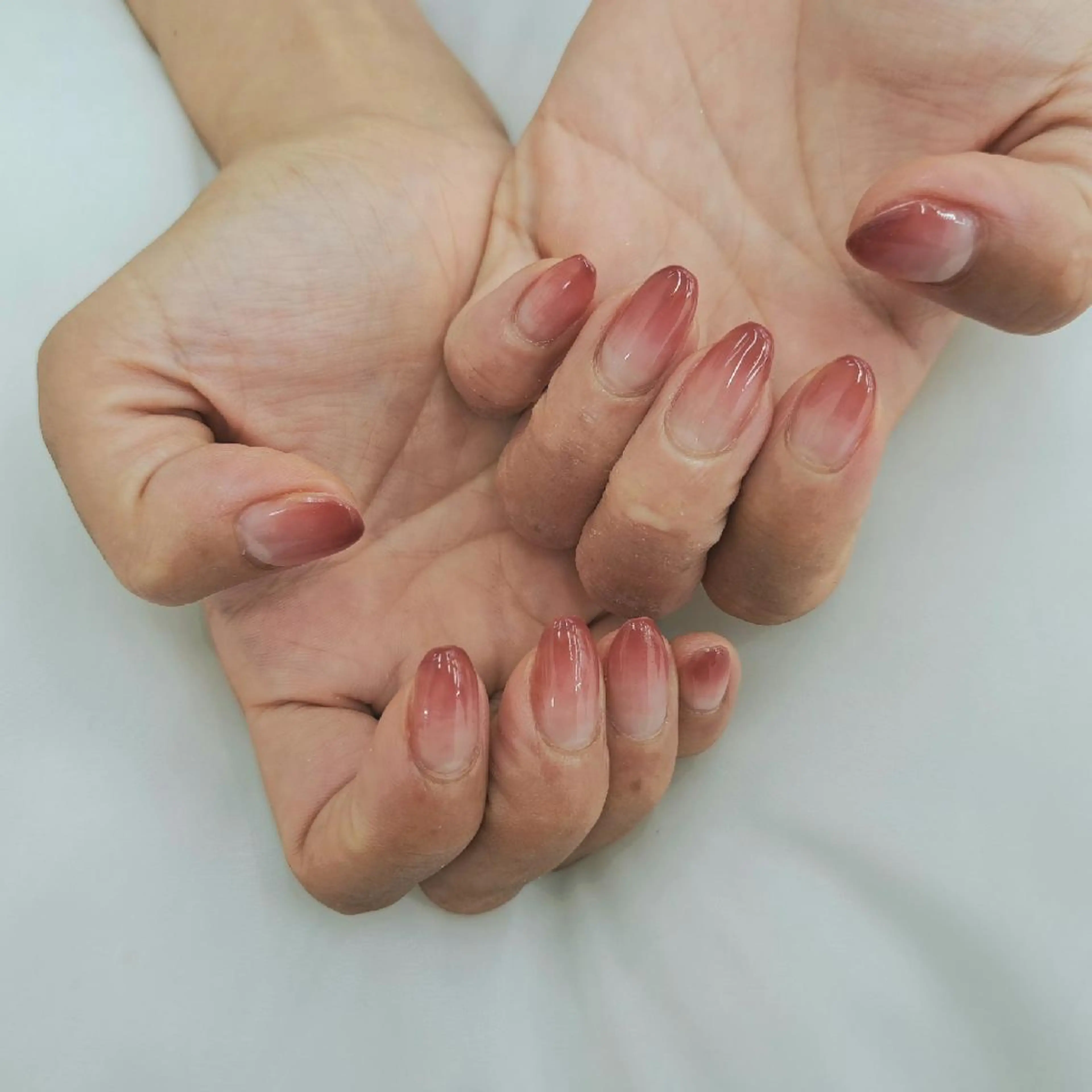 ネイル グラデーション ハンドネイル Bianca八王子 まえさだのネイルデザイン