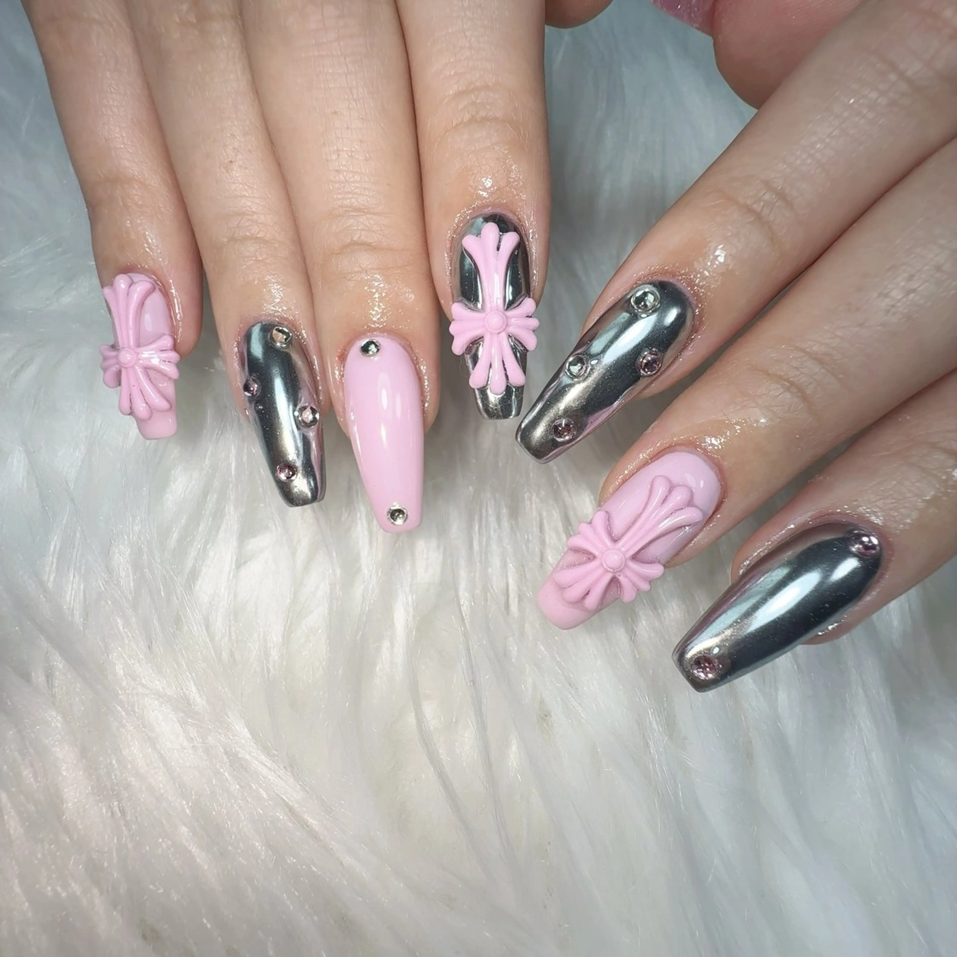 ネイル 持ち込み ハンドネイル L'ino nailのネイルデザイン