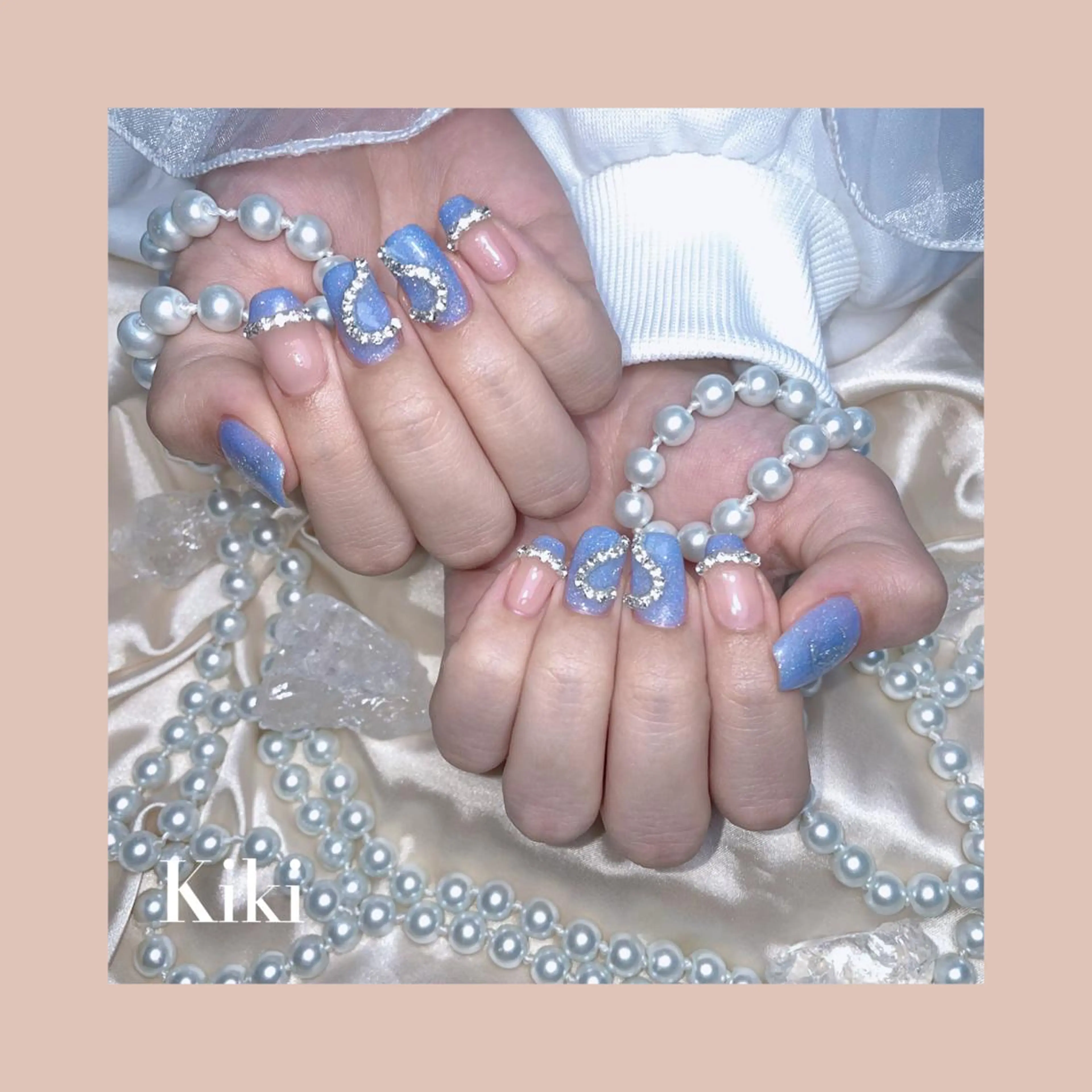 ネイル ハンドネイル ハンドケア Kiki 🪐のネイルデザイン