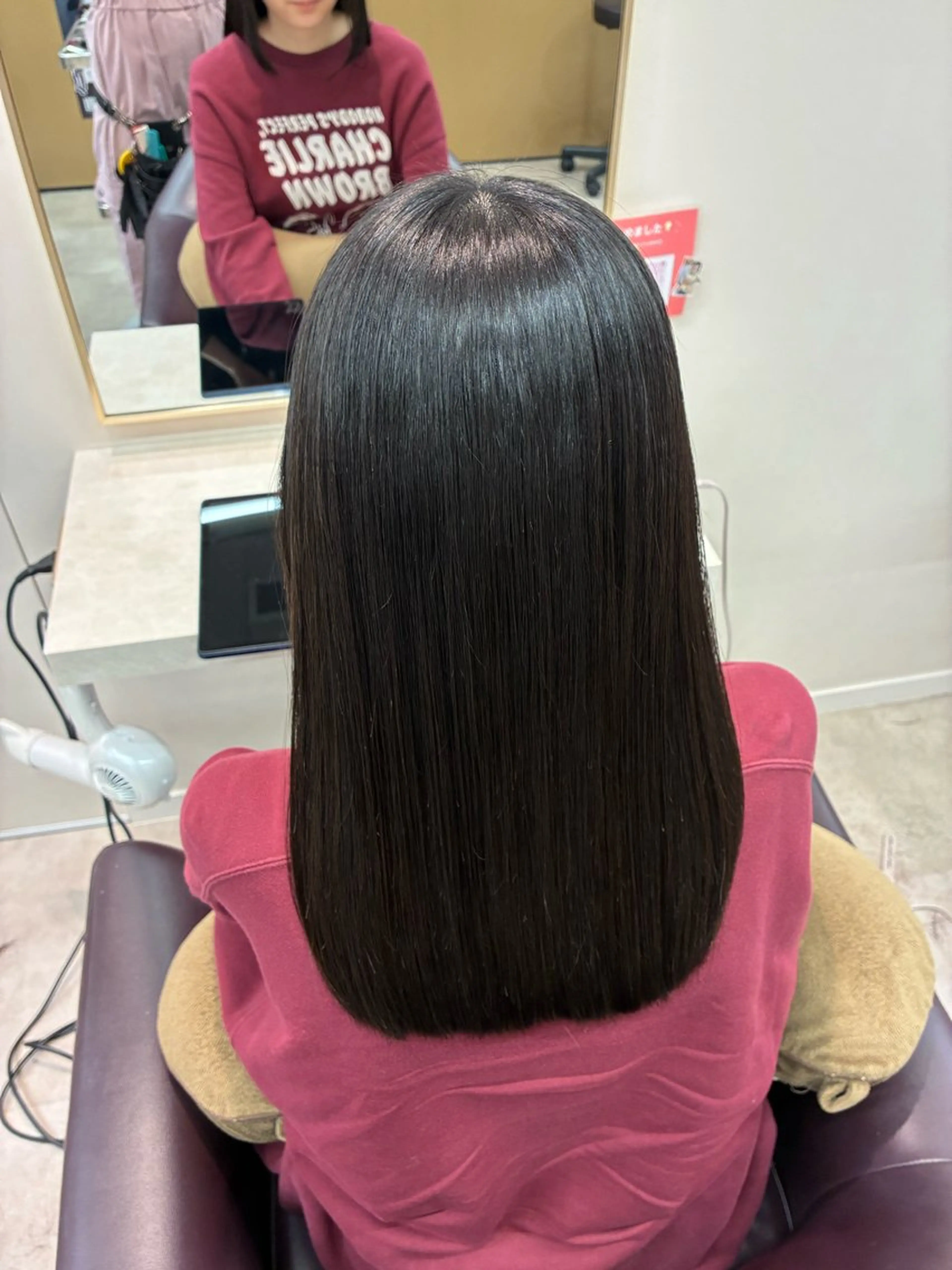 【✨初めて縮毛矯正をかける方✨】縮毛矯正➕髪質改善トリートメント🎀💖の写真