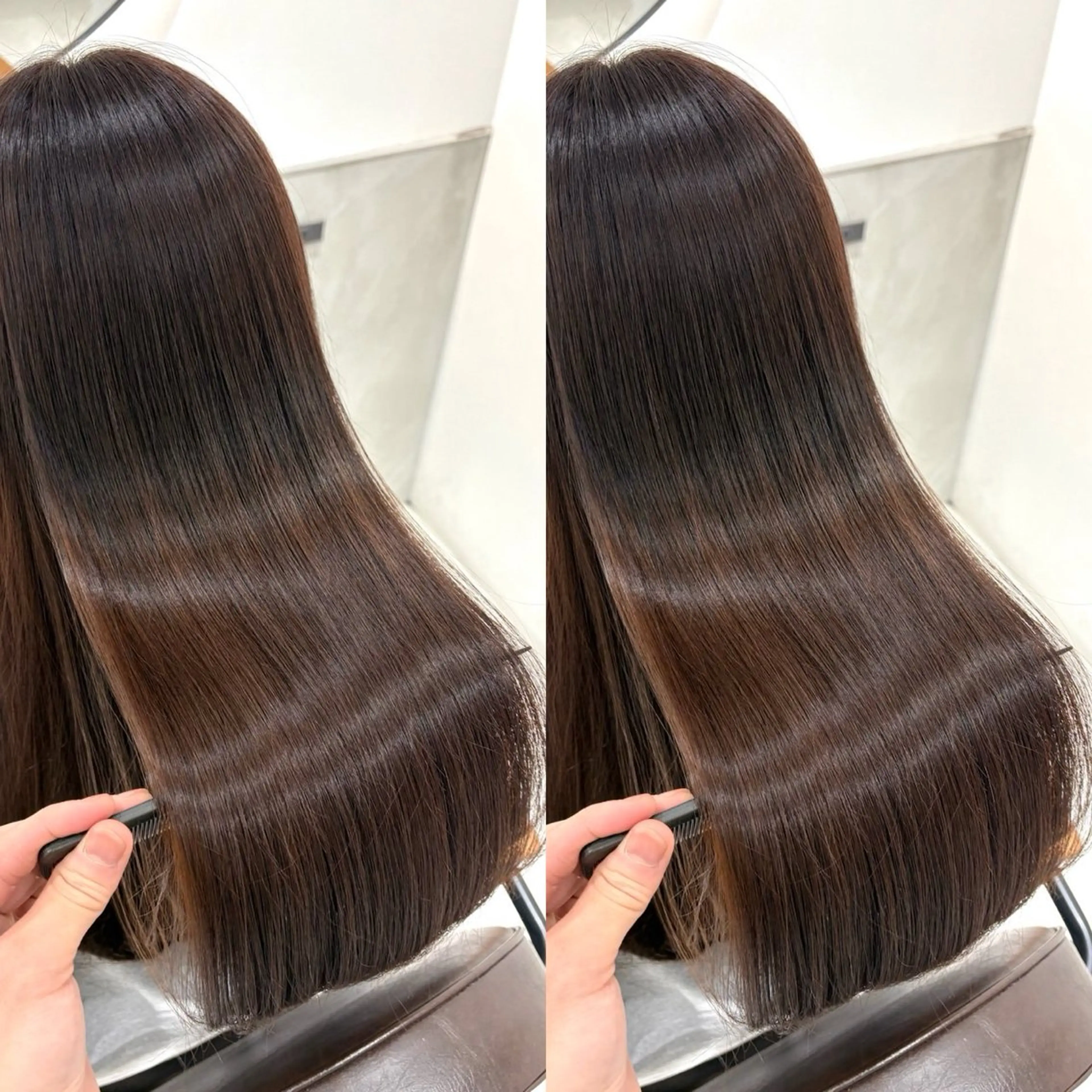 ロング カラー カット ヘアカラー 縮毛矯正 トリートメント eN° by youres hair 銀座店所属・髪質改善カラー/銀座 /縮毛矯正/森田のヘアスタイル