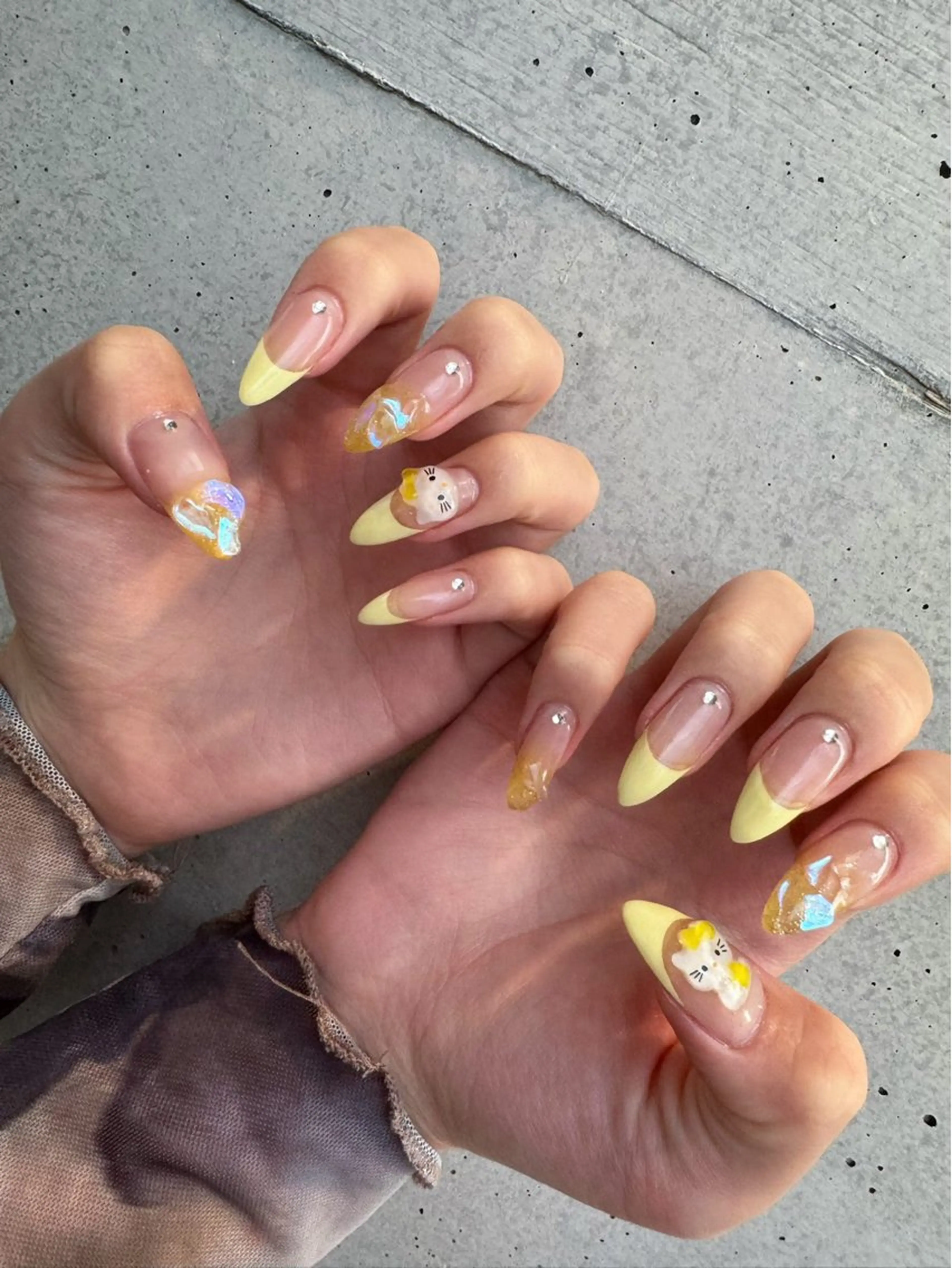 ネイル Yu_me 北堀江 chikaのネイルデザイン