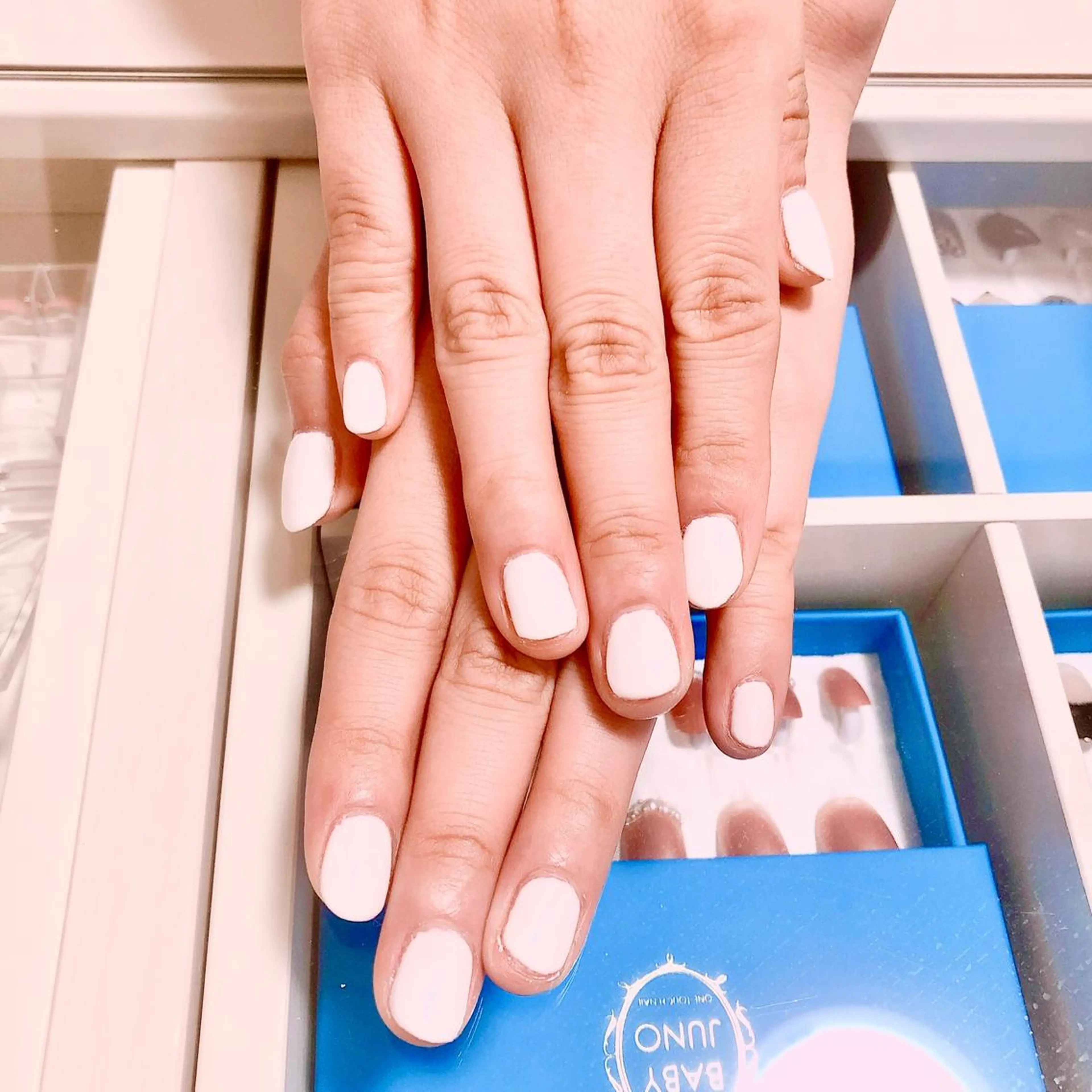 ネイル ワンカラーネイル 奥園 良恵のネイルデザイン