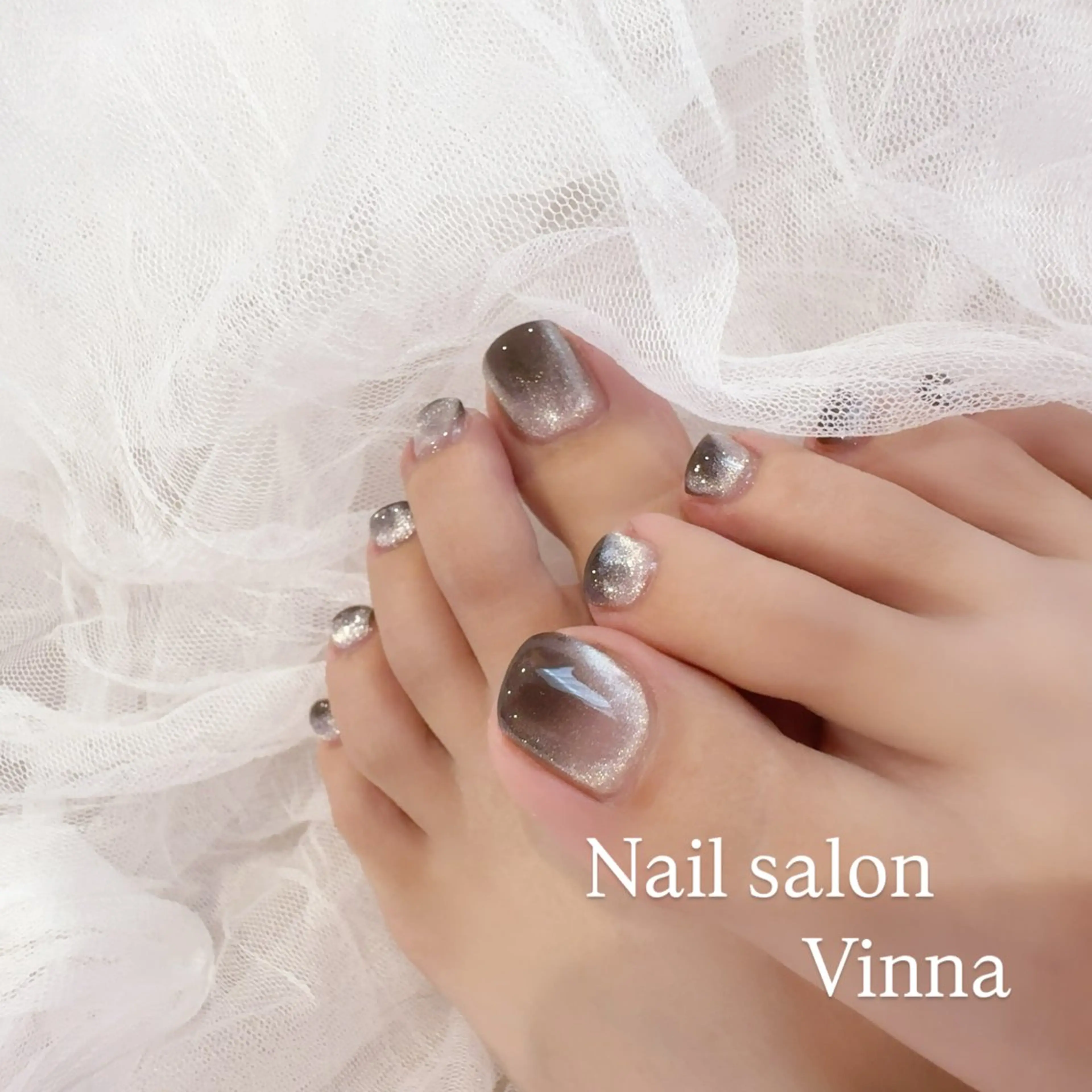ネイル フットネイル 持ち込み Nail salon Vinnaのネイルデザイン