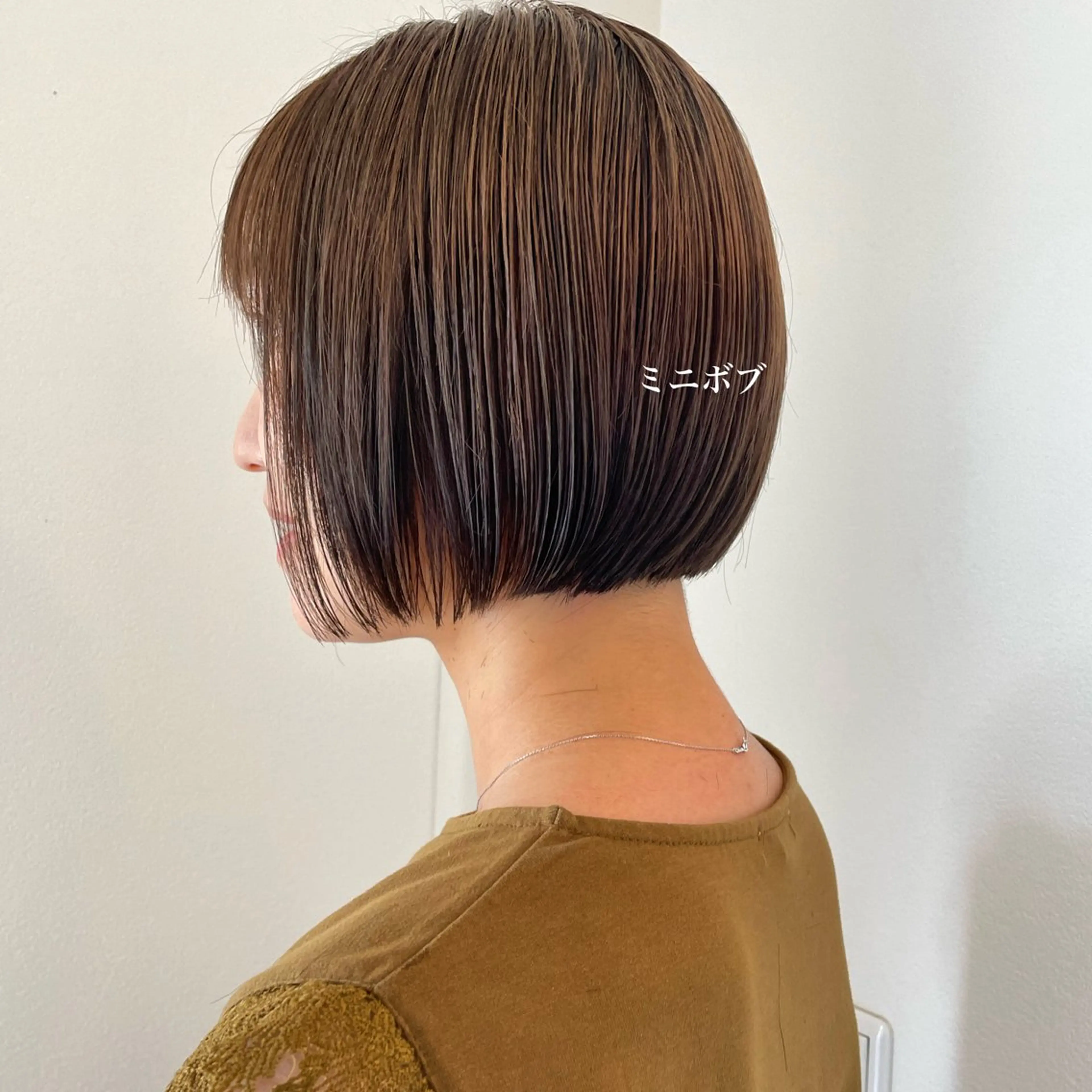 ショート カラー ボブ カット ヘアカラー トリートメント 北九州美容室 🕊️わかな✂︎のヘアスタイル
