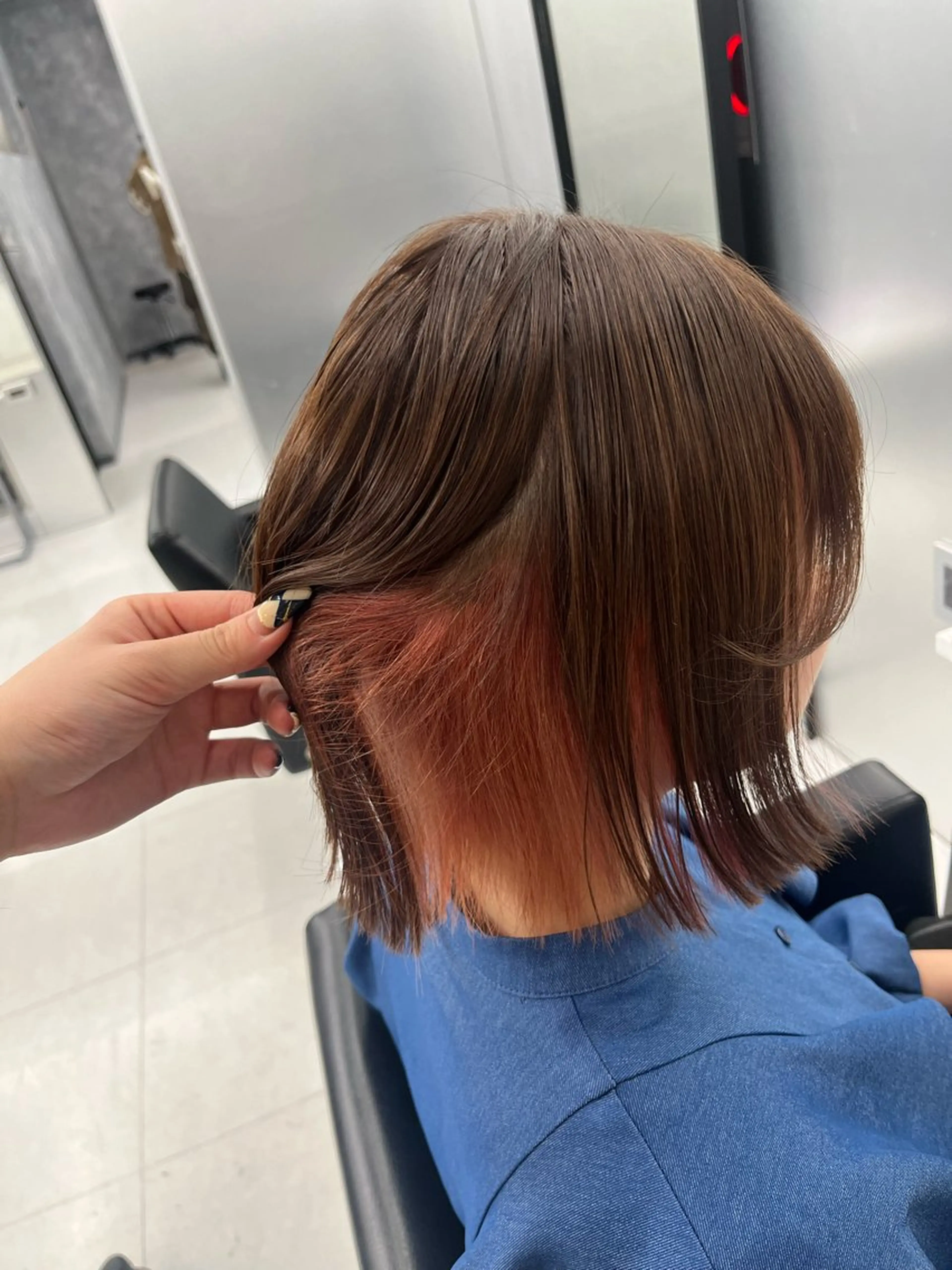 セミロング pink hair 🩷mayu🩷のヘアスタイル