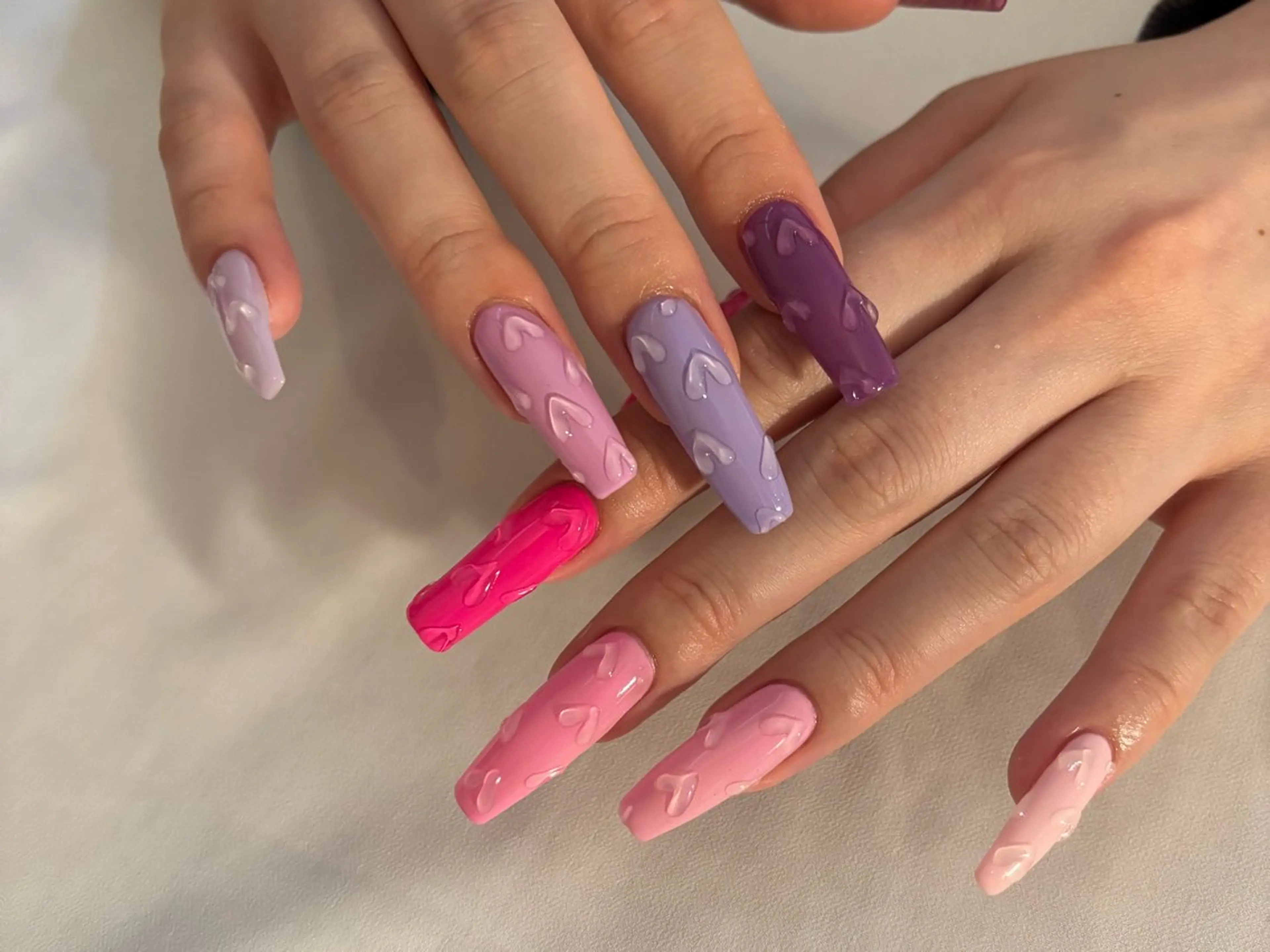 ネイル ロングネイル ハンドネイル nail salon Soiréeのネイルデザイン