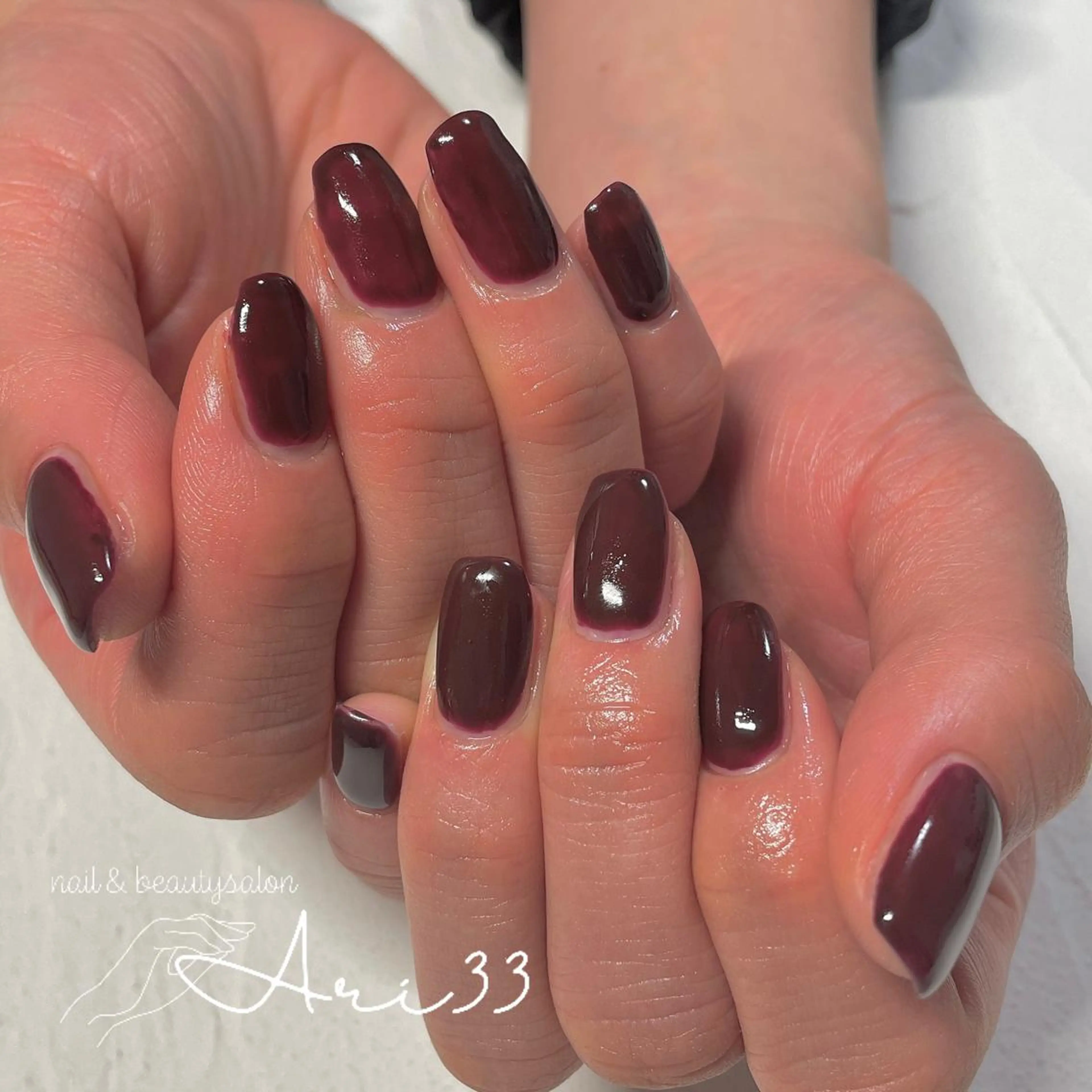 ネイル ハンドネイル プライベートサロン Ari33nailのネイルデザイン
