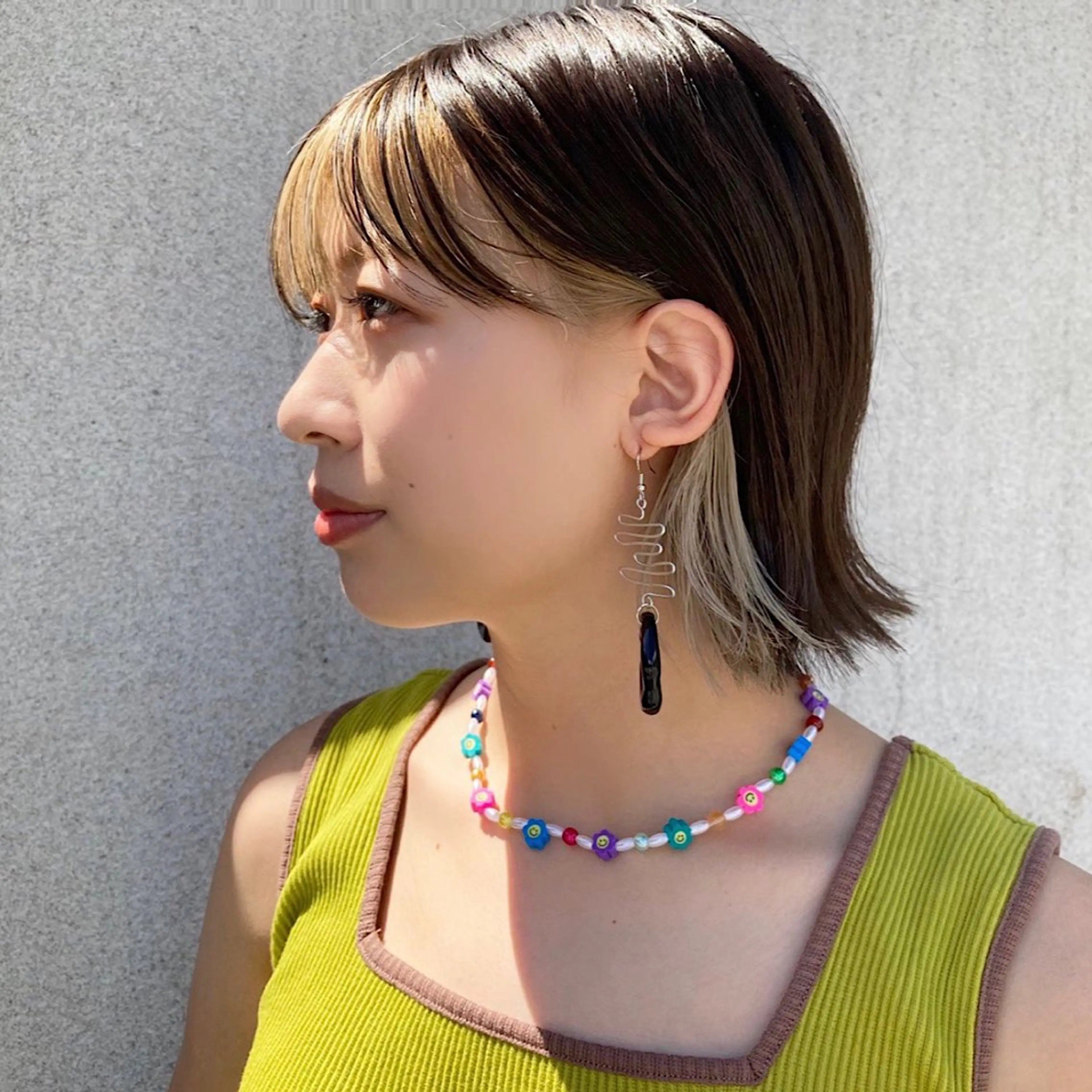 ショート カラー 韓国ヘア/艶カラー /田中悠佑のヘアスタイル