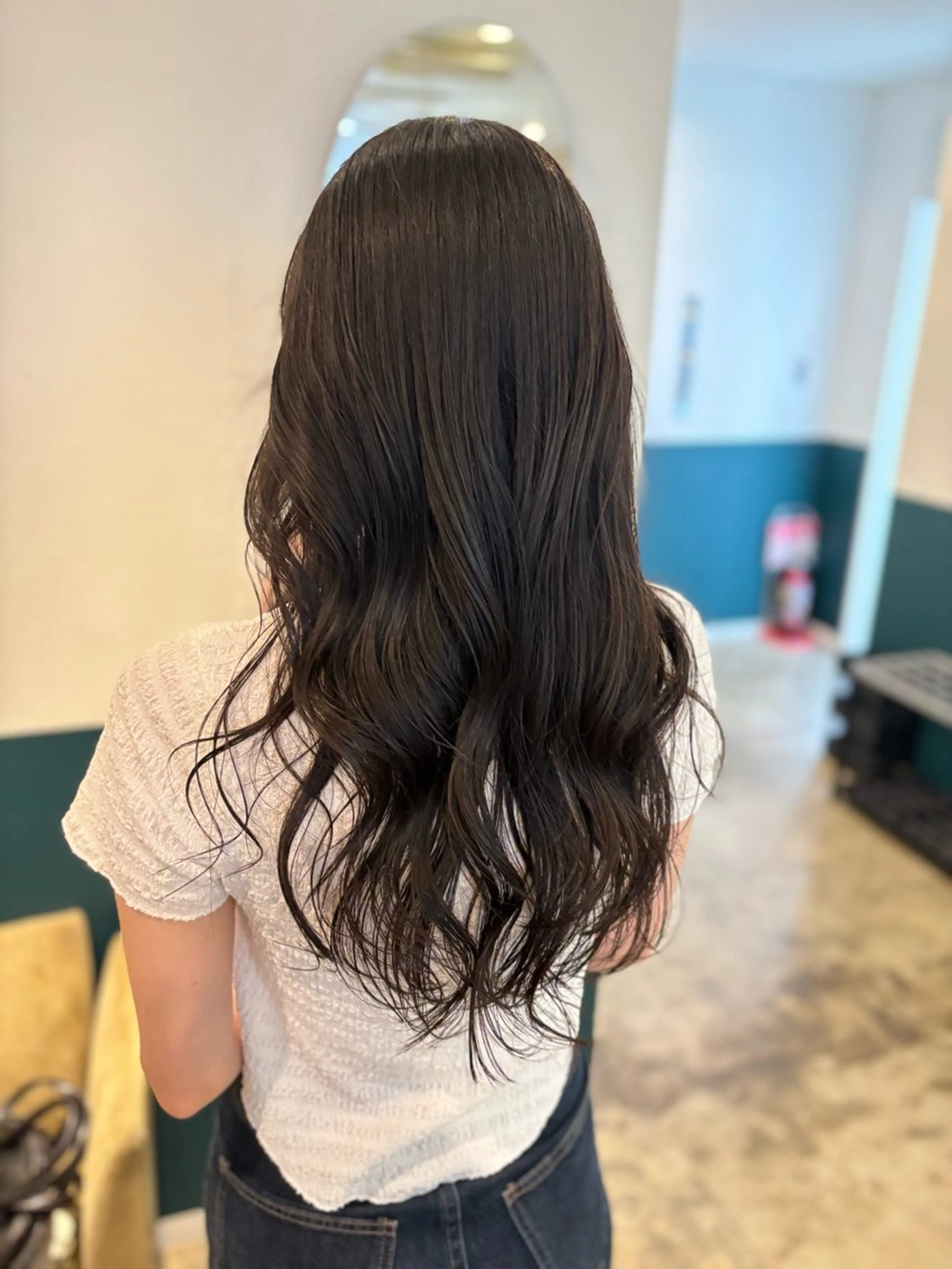 ロング レイヤーカット ☁️RIKA☁️ @ri2_____bのヘアスタイル