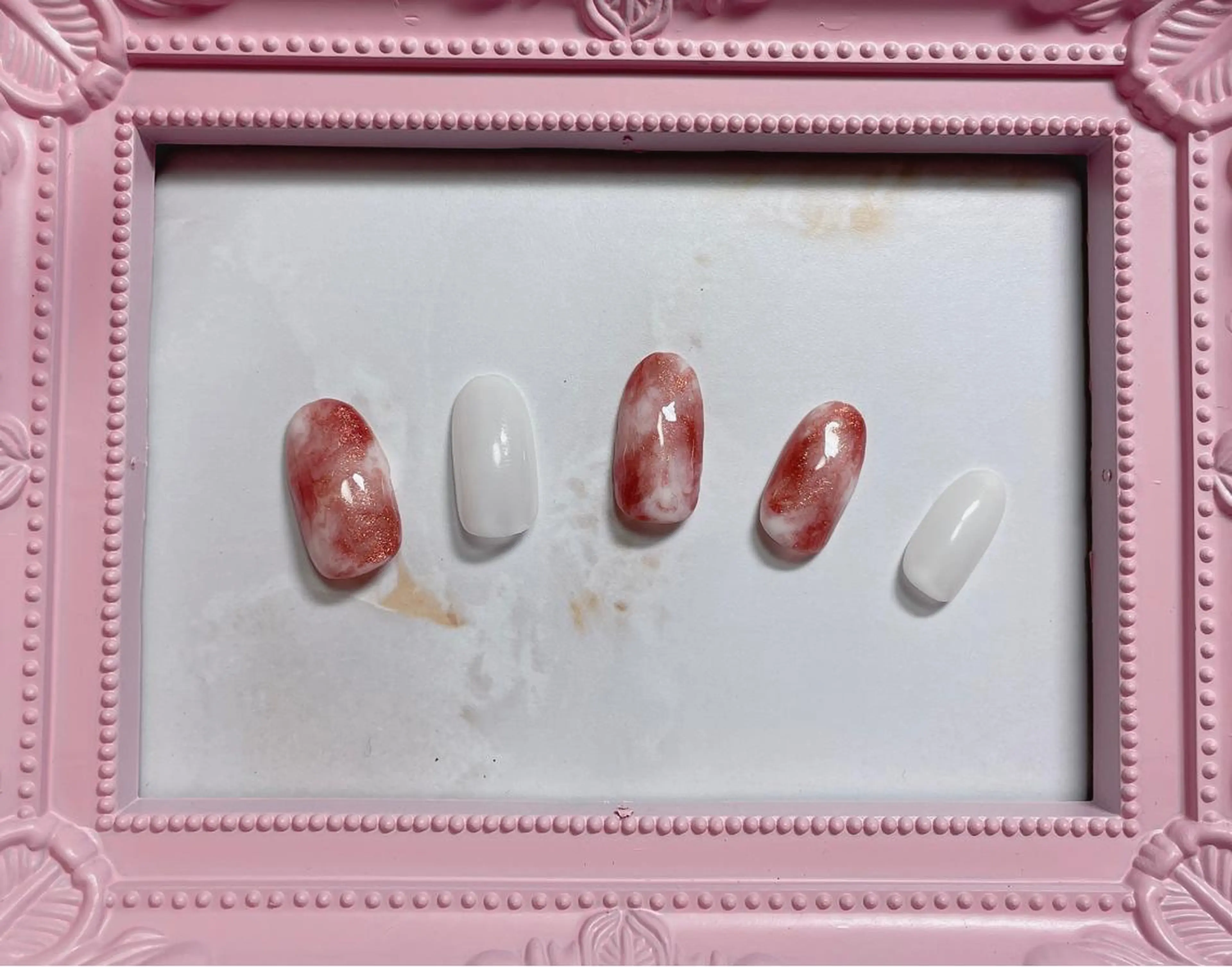 ネイル ニュアンスネイル オーナーネイリスト MAKIのネイルデザイン