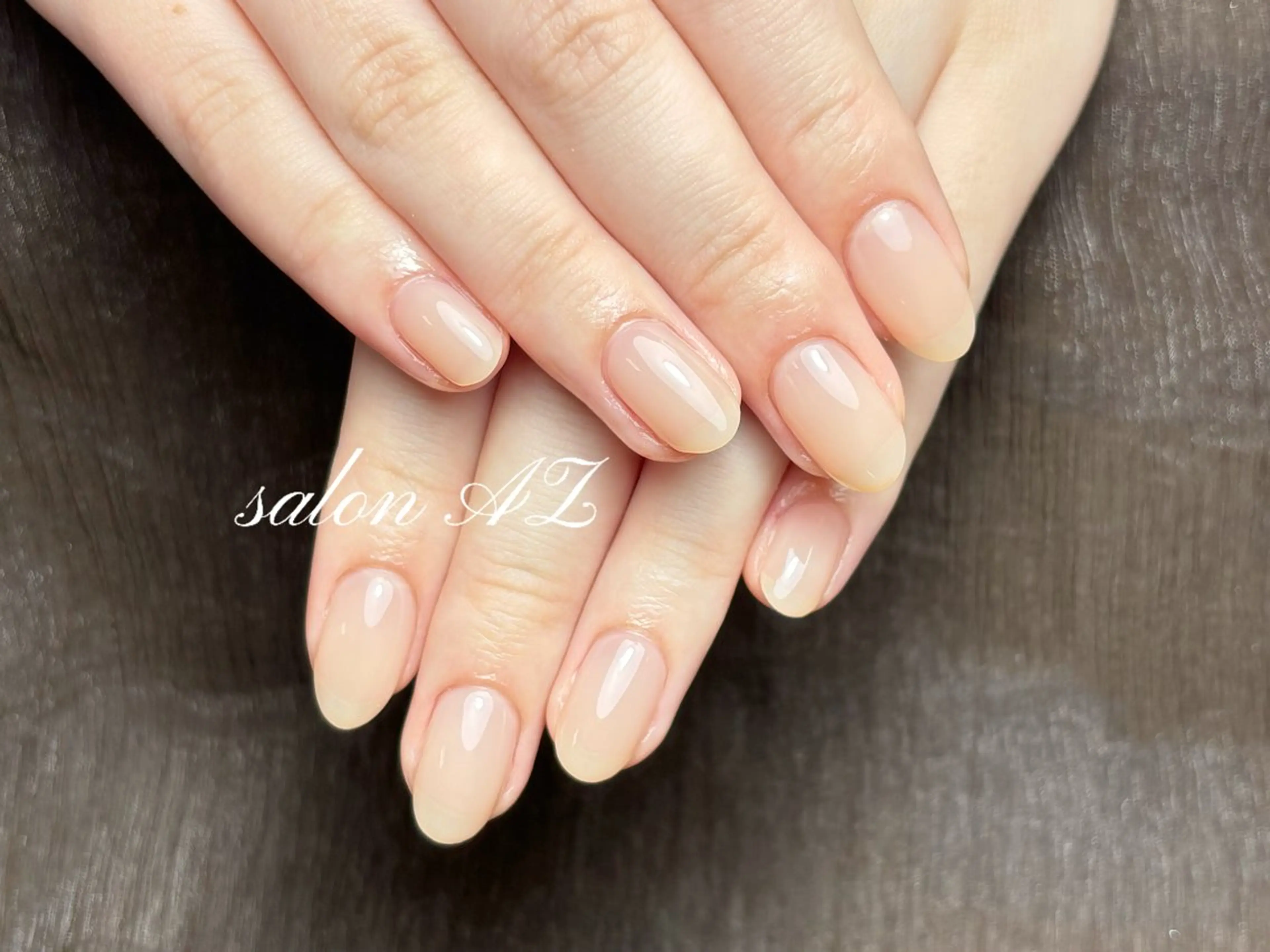 ネイル 桜ネイル 長さ出し フットネイル フレンチネイル ジェルネイル salon AZのネイルデザイン