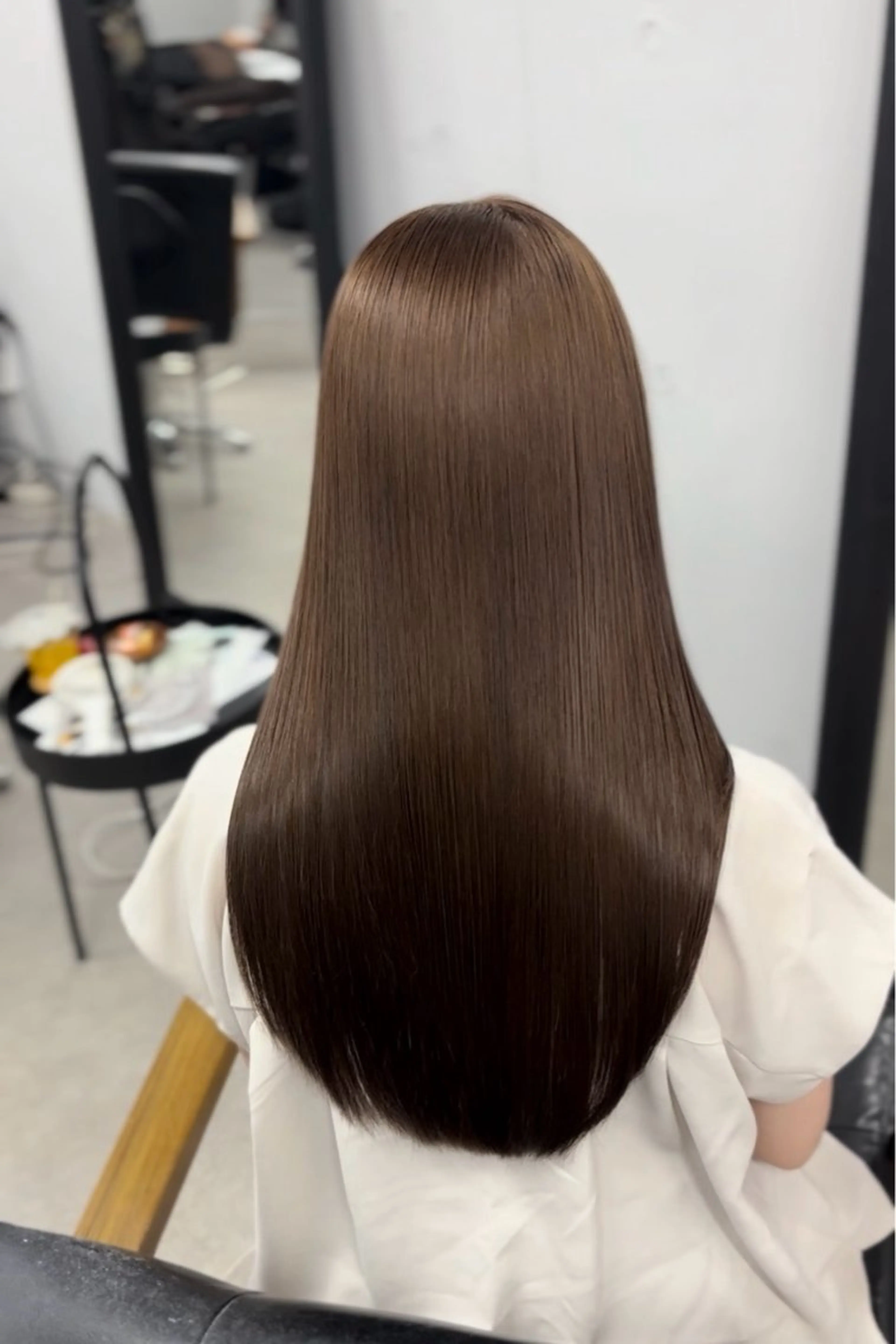 ロング 髪質改善 カット 縮毛矯正 darts リョウのヘアスタイル