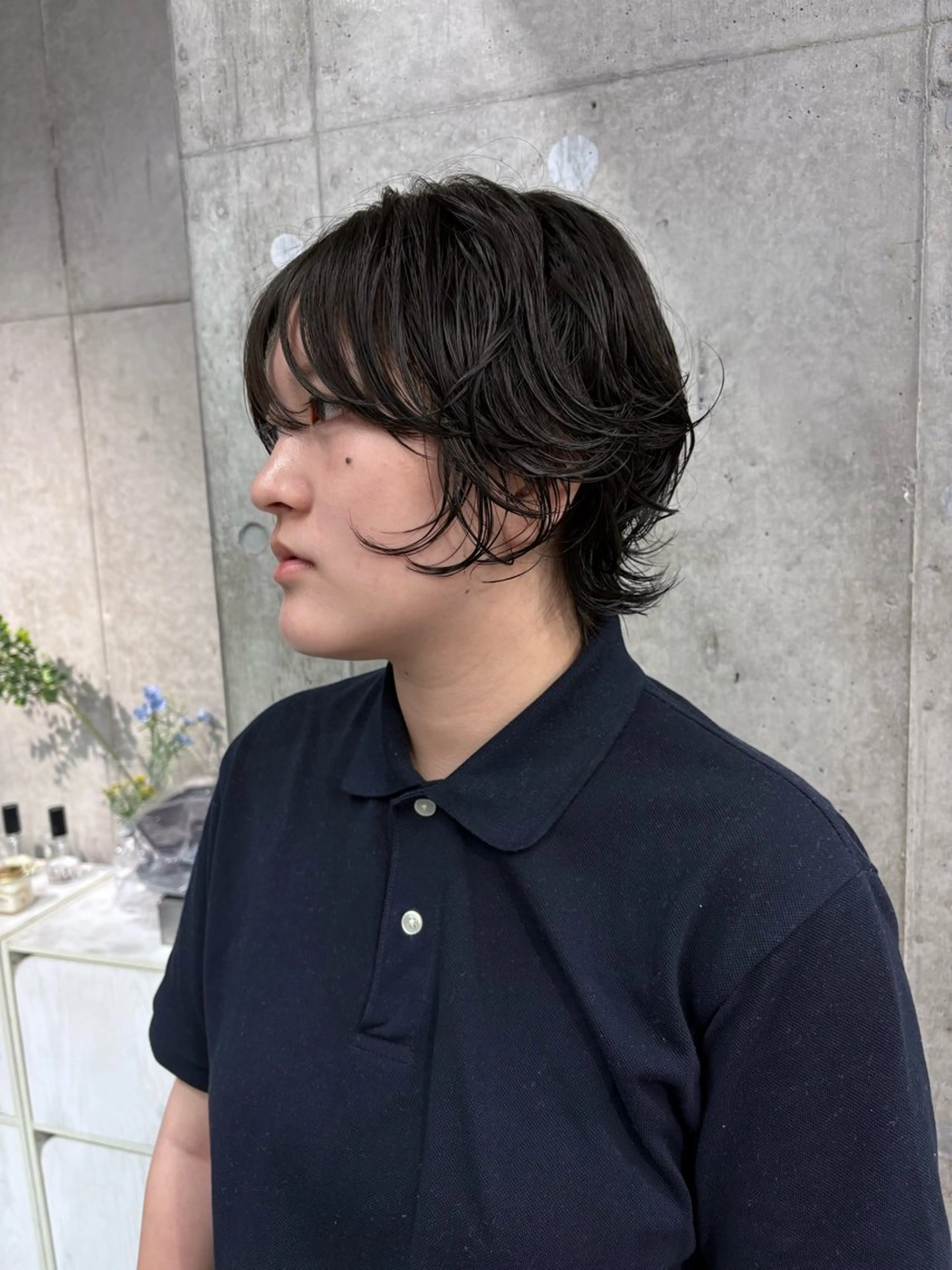 ショート パーマ カット パーマ bob/shot /umiのヘアスタイル