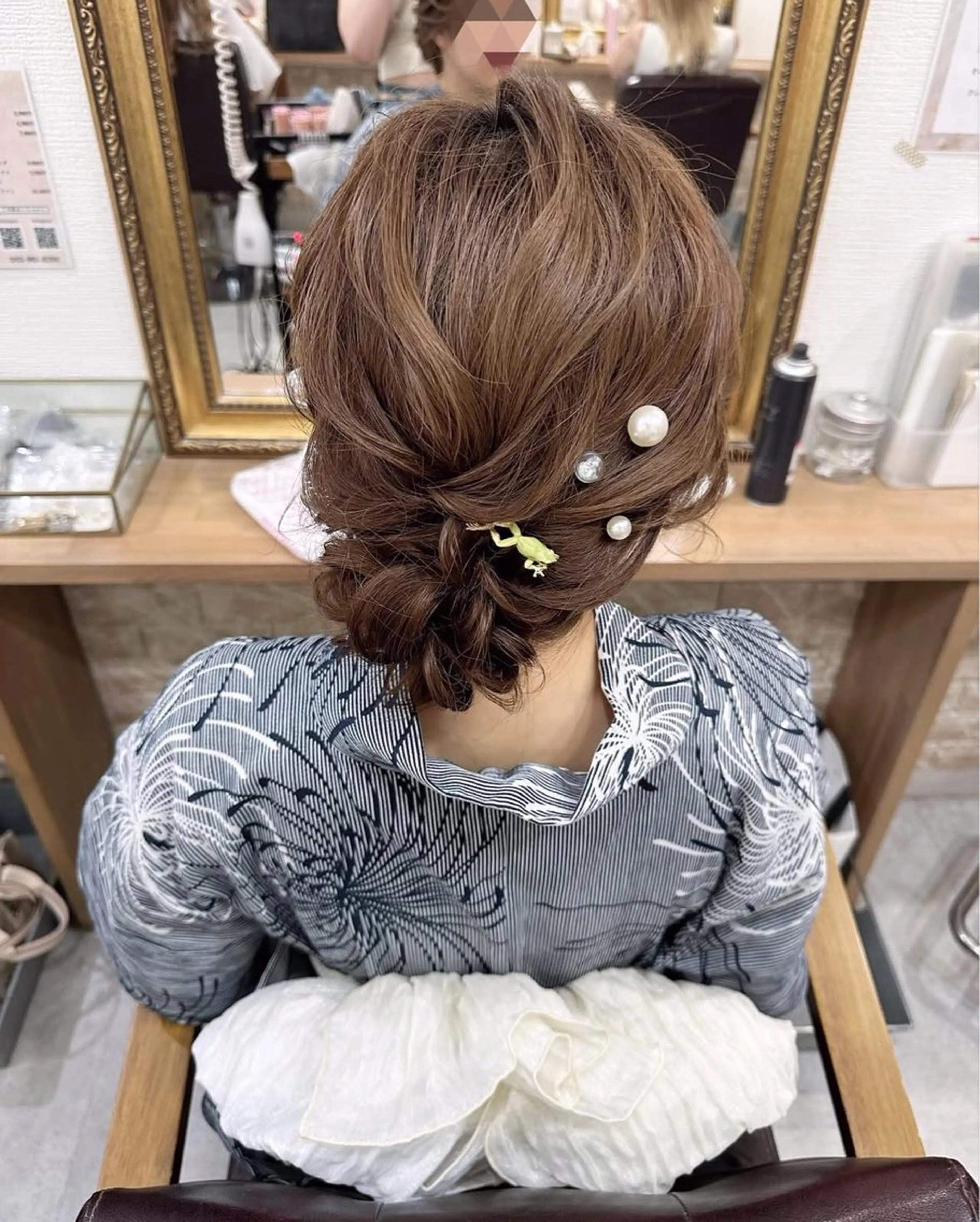🩷浴衣着付け👘＋ヘアセット🩷口コミしていただける方限定🐻の写真
