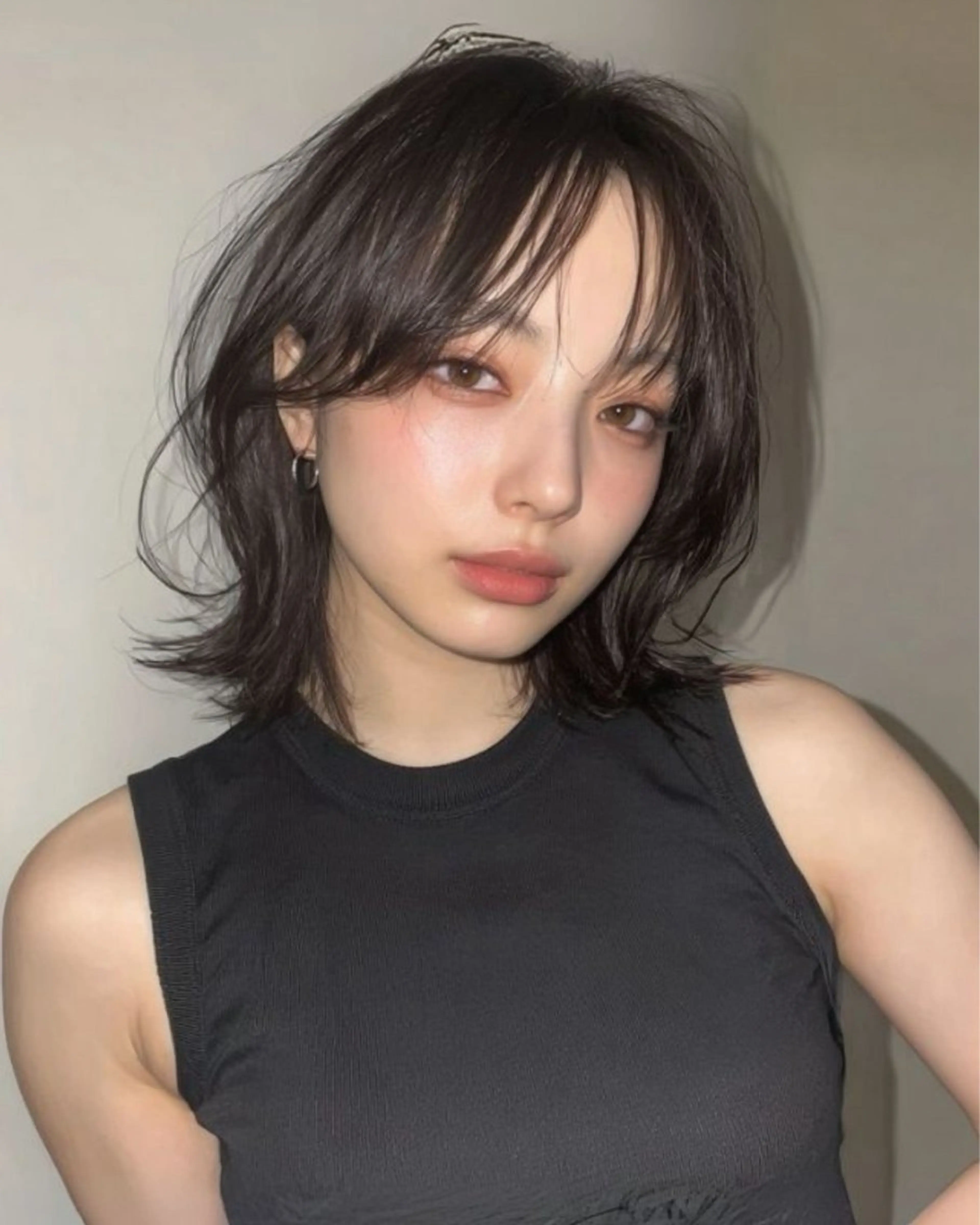 ミディアム カット 新宿×扱いやすいボブ /ボブ専門TAMEのヘアスタイル