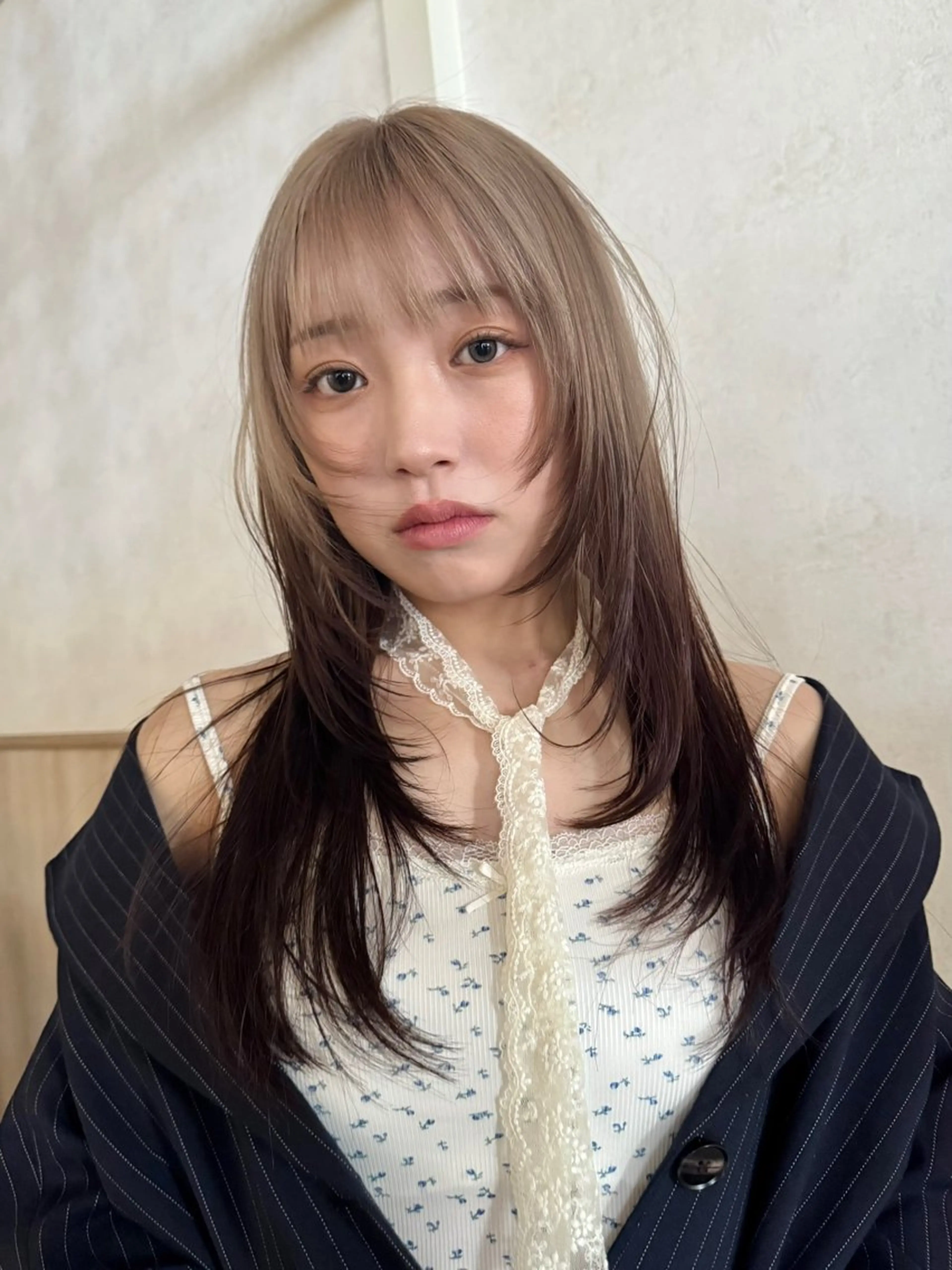 ロング カラー カット ヘアカラー トリートメント ダブルカラー ブリーチ/kaitoのヘアスタイル