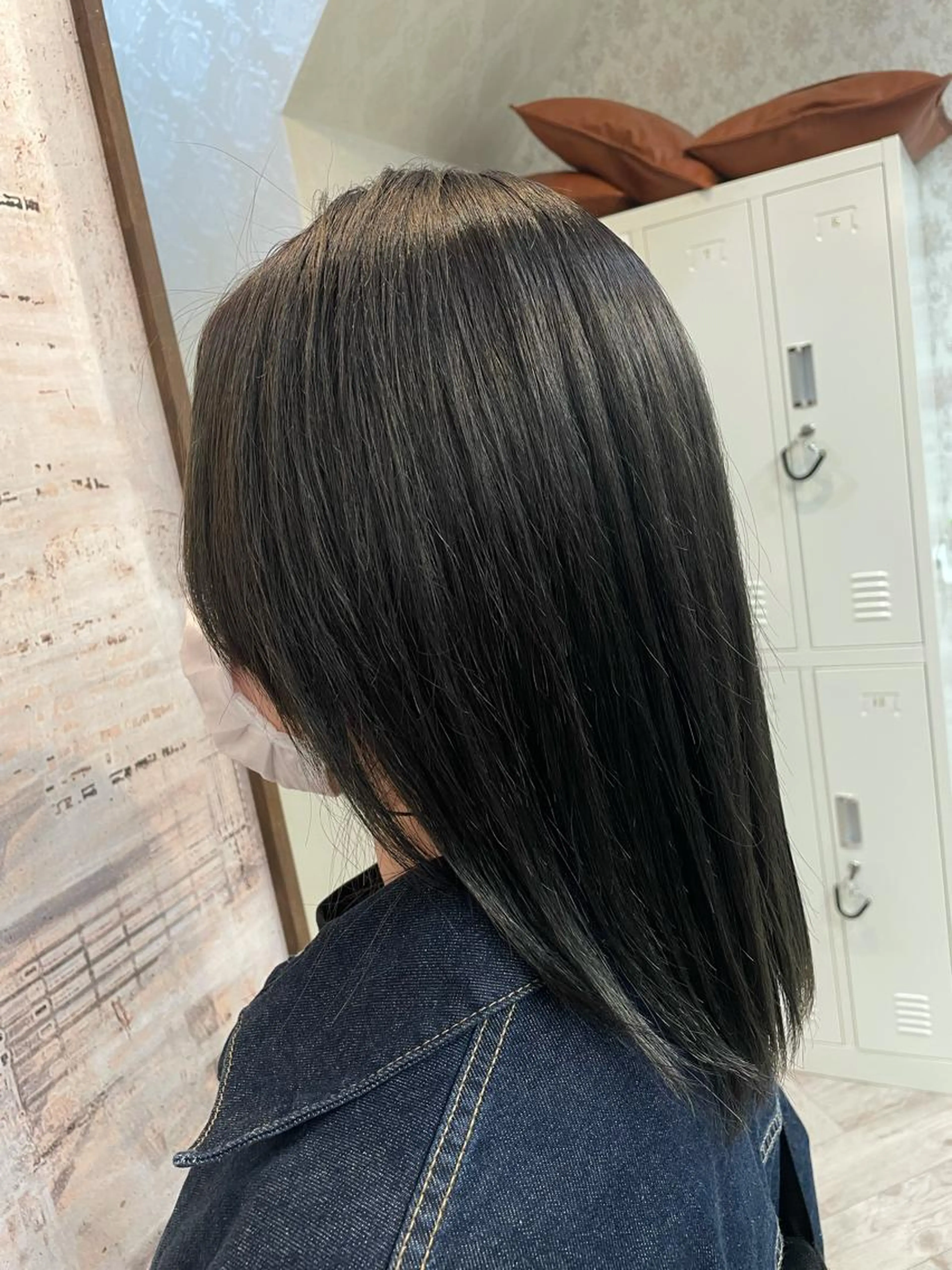 【手触りサラサラ✨】カット+大人気ogiiottoトリートメント❣️の写真