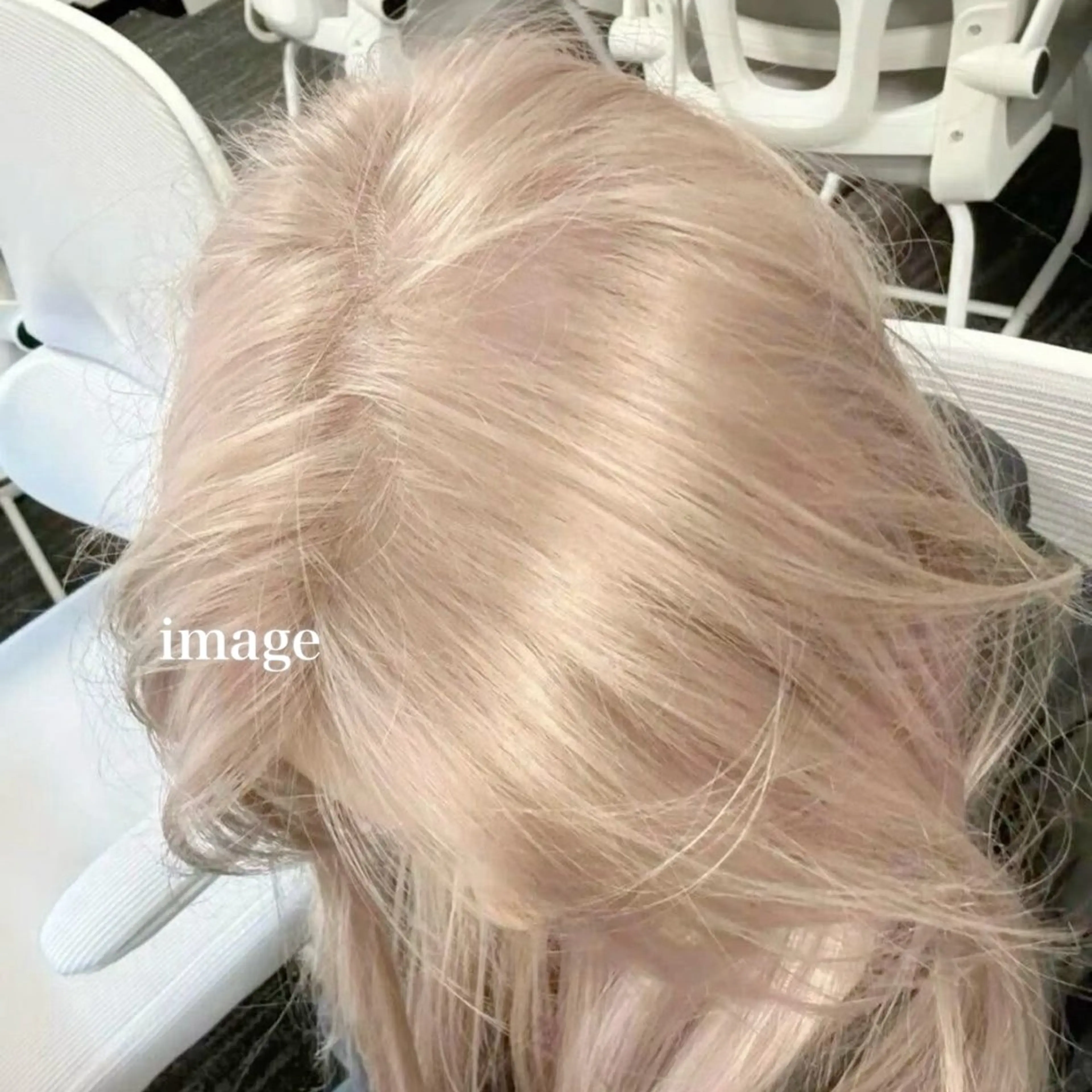 ロング 韓国ガーリー🤍ハイ トーン🤍Ayanaのヘアスタイル