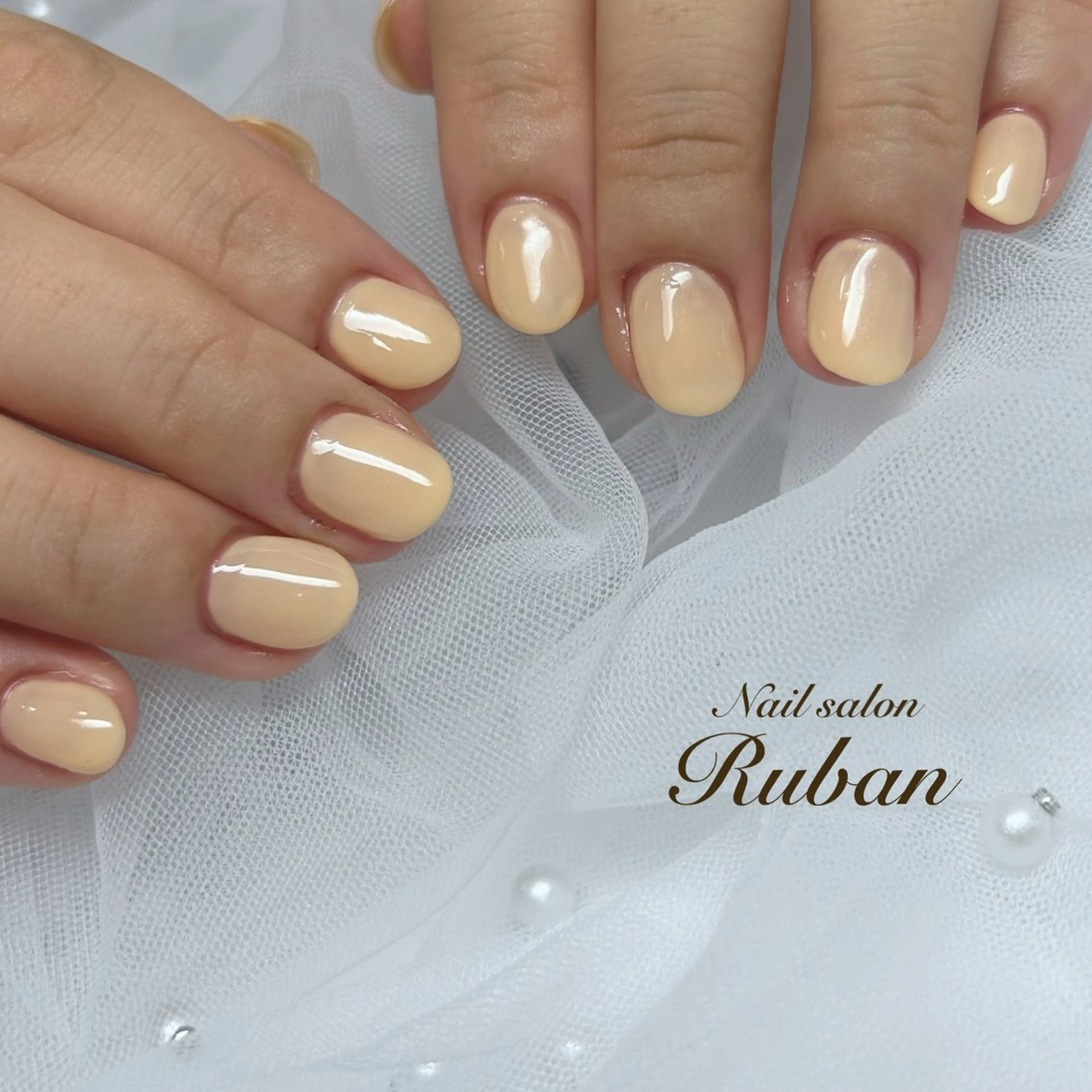 ネイル ワンカラーネイル Nail salon Rubanのネイルデザイン