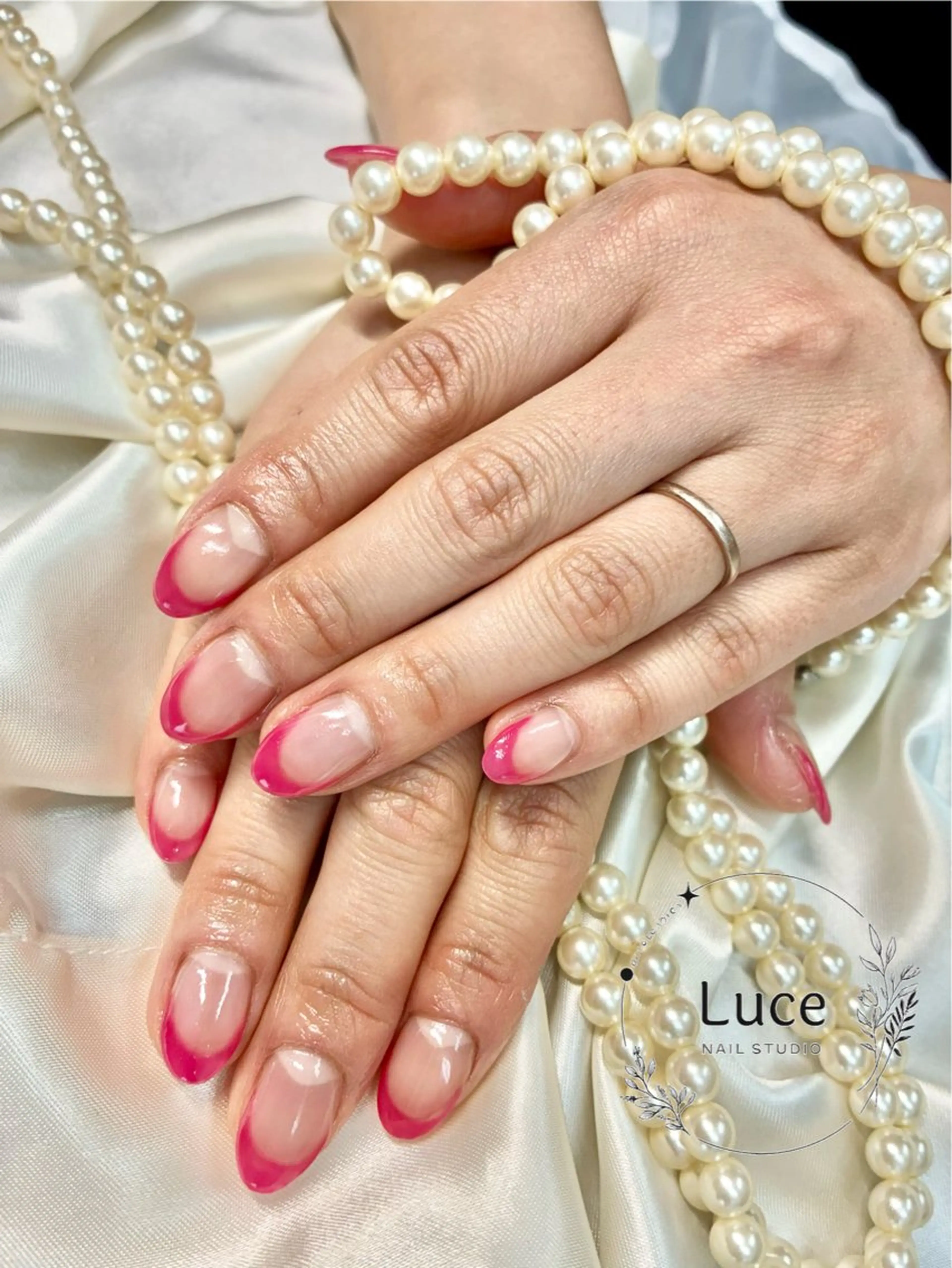 ネイル フレンチネイル NAIL Luceのネイルデザイン
