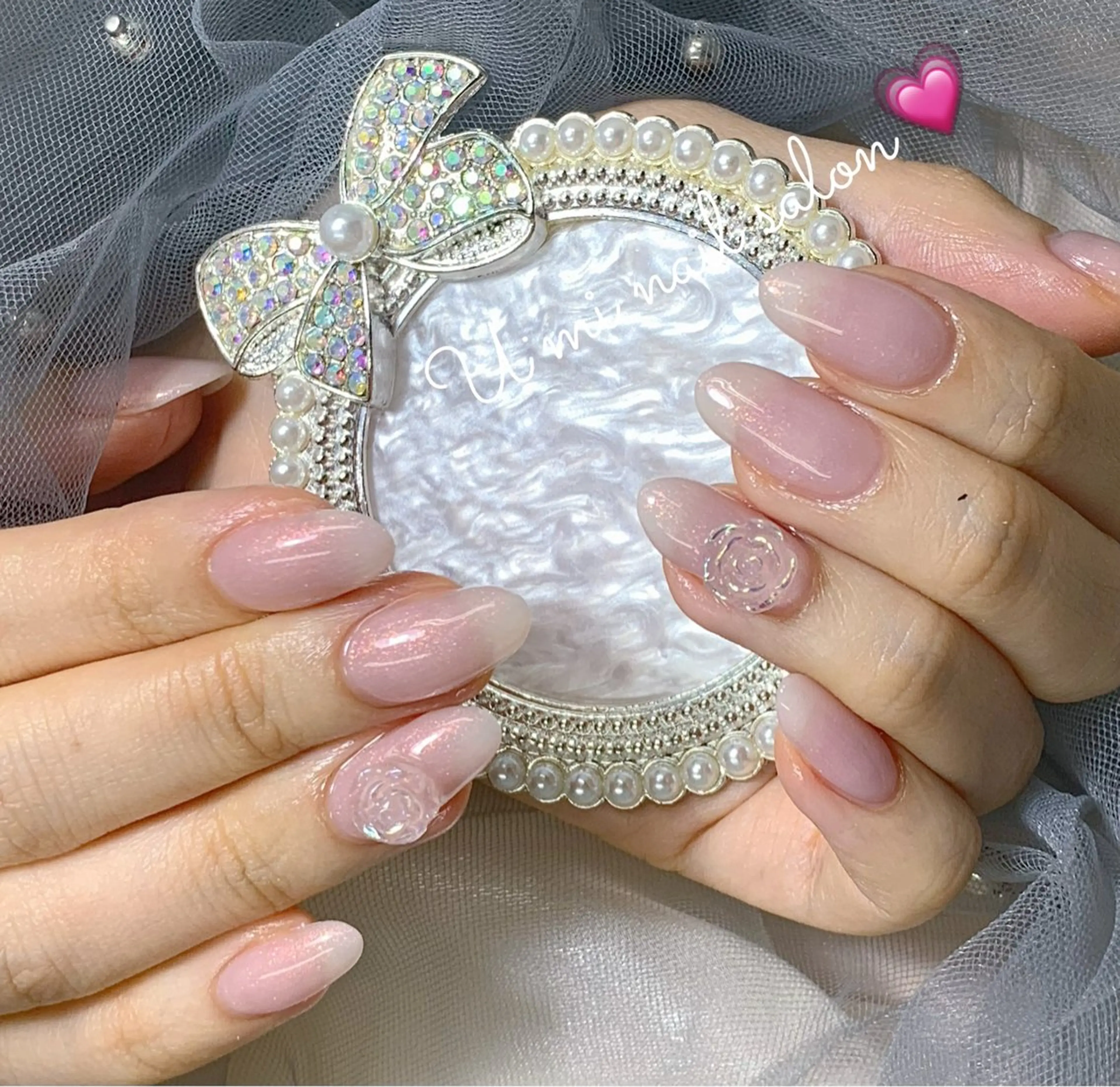ネイル ワンカラーネイル U·Mi nail salon所属・U·Mi 上野御徒町容のネイルデザイン
