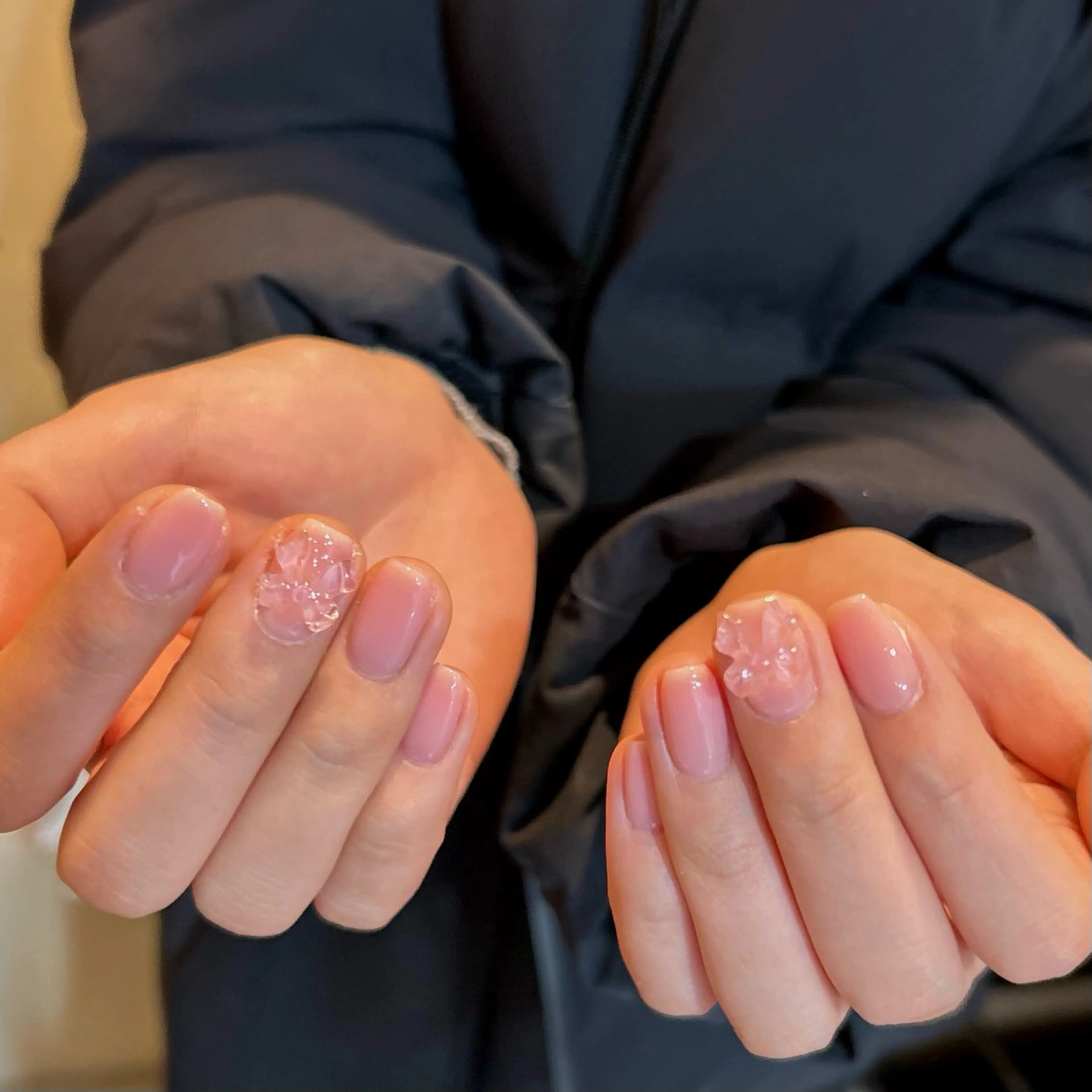 ネイル グラデーション ラメ(グリッター) マグネットネイル ミラーネイル ニュアンスネイル ハンドネイル Lumi de nailsのネイルデザイン