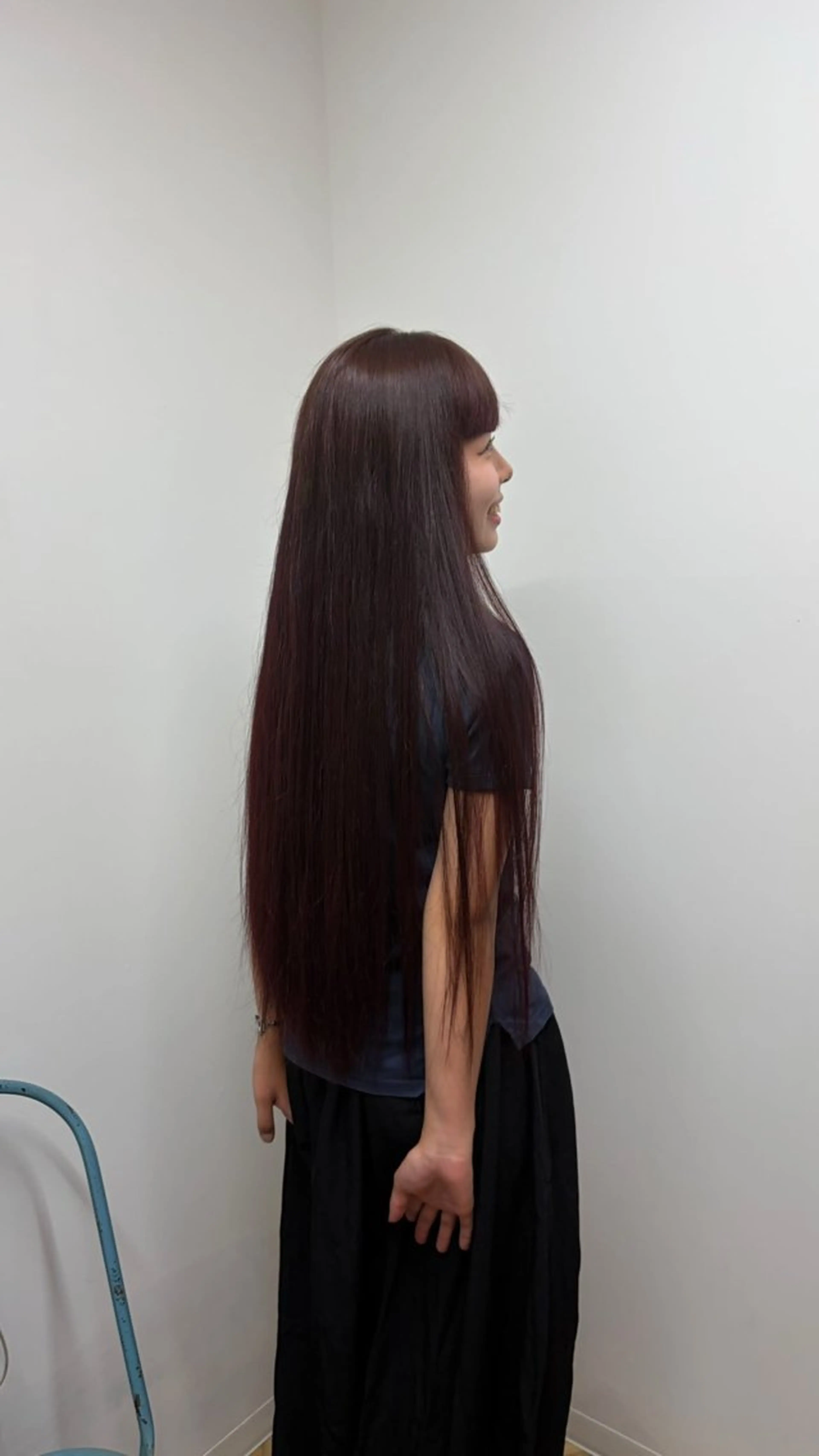 ロング カラー BALANCE ゆなのヘアスタイル