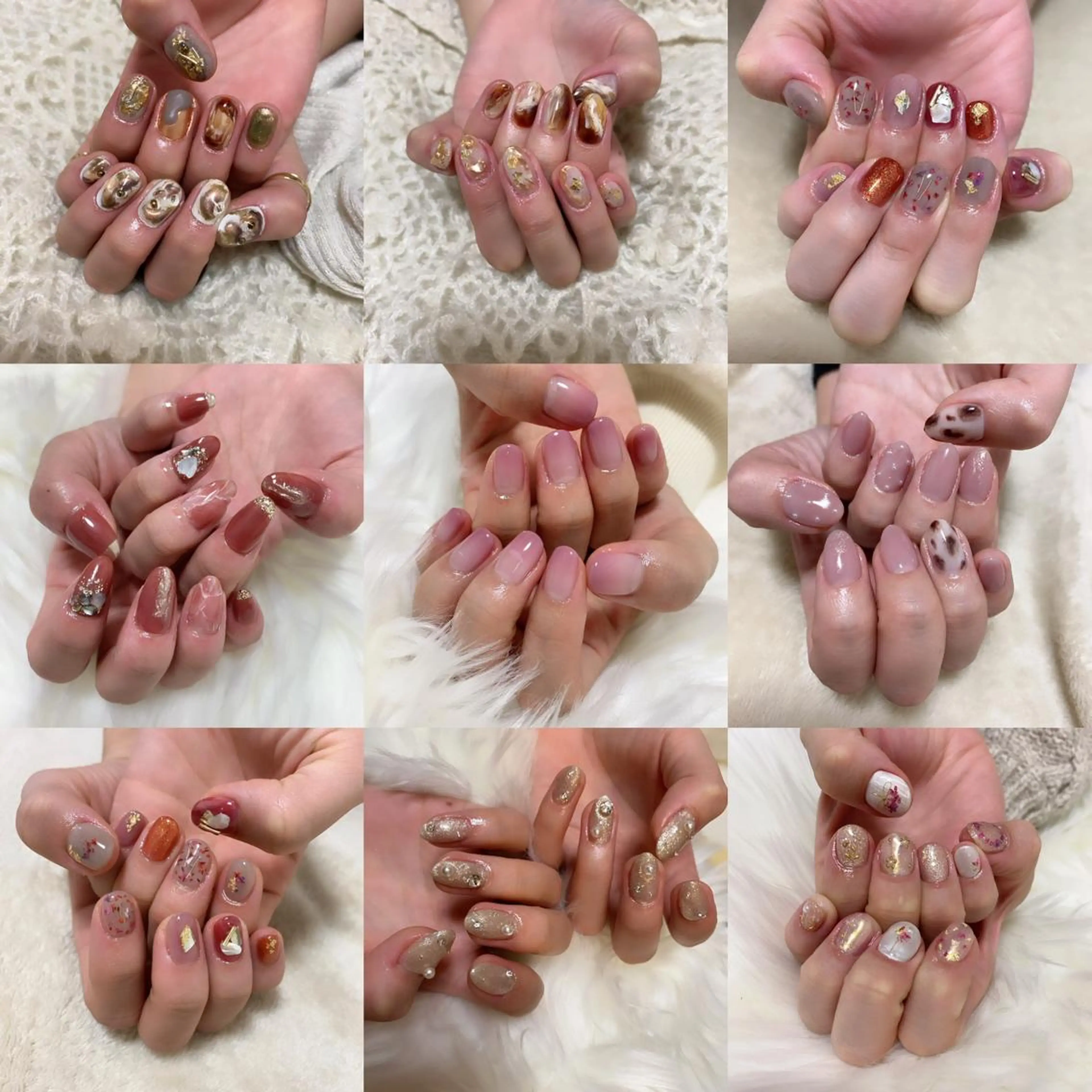 ネイル 持ち込み シンプルネイル ハンドネイル 小河原 舞のネイルデザイン