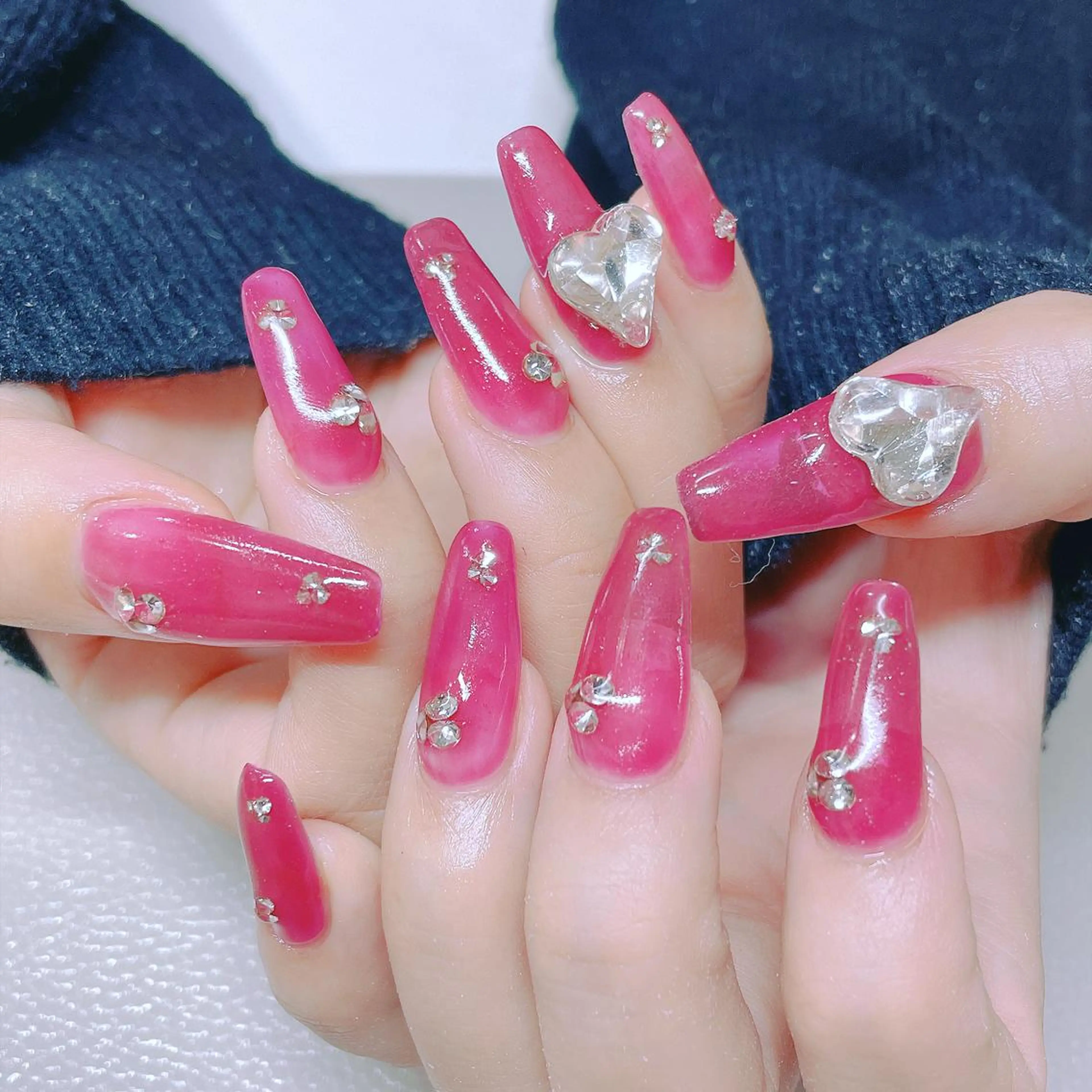 ネイル 長さだし専門店 M2　rikaのネイルデザイン