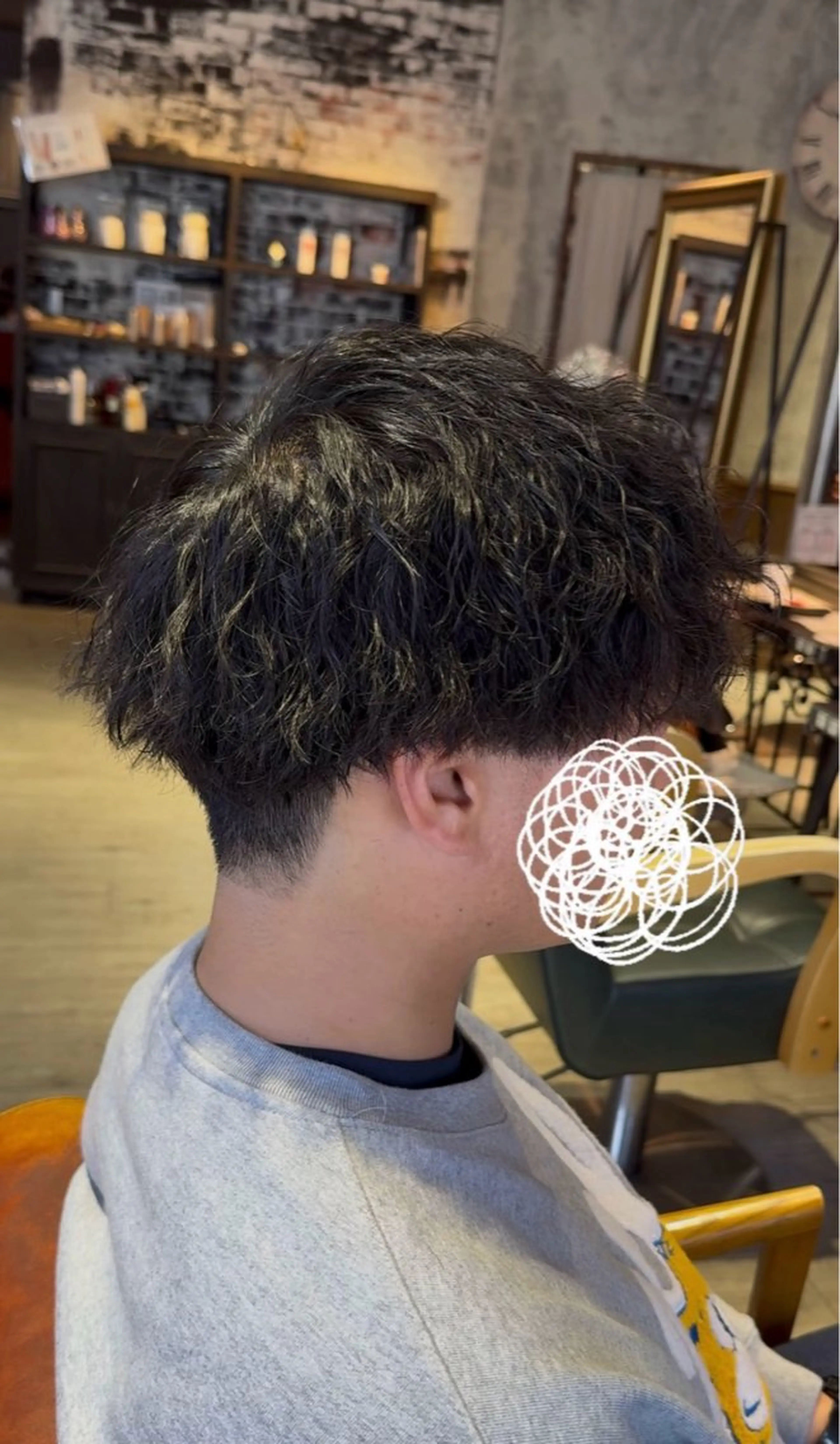 パーマ メンズ カット パーマ 【メンズ専門】 🔥十河🔥のヘアスタイル