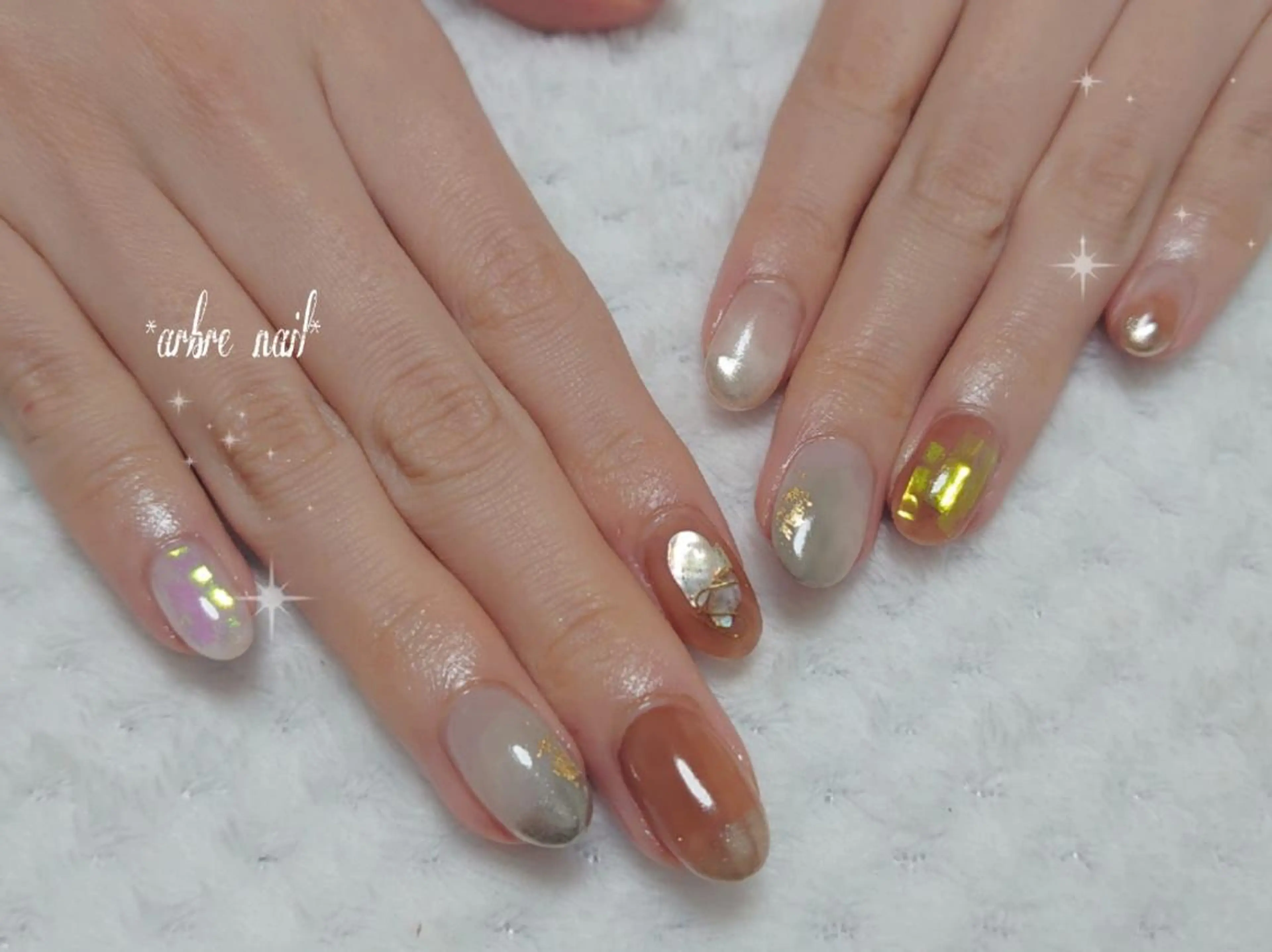 ネイル ✯.。 arbre  nail 。✯.のネイルデザイン