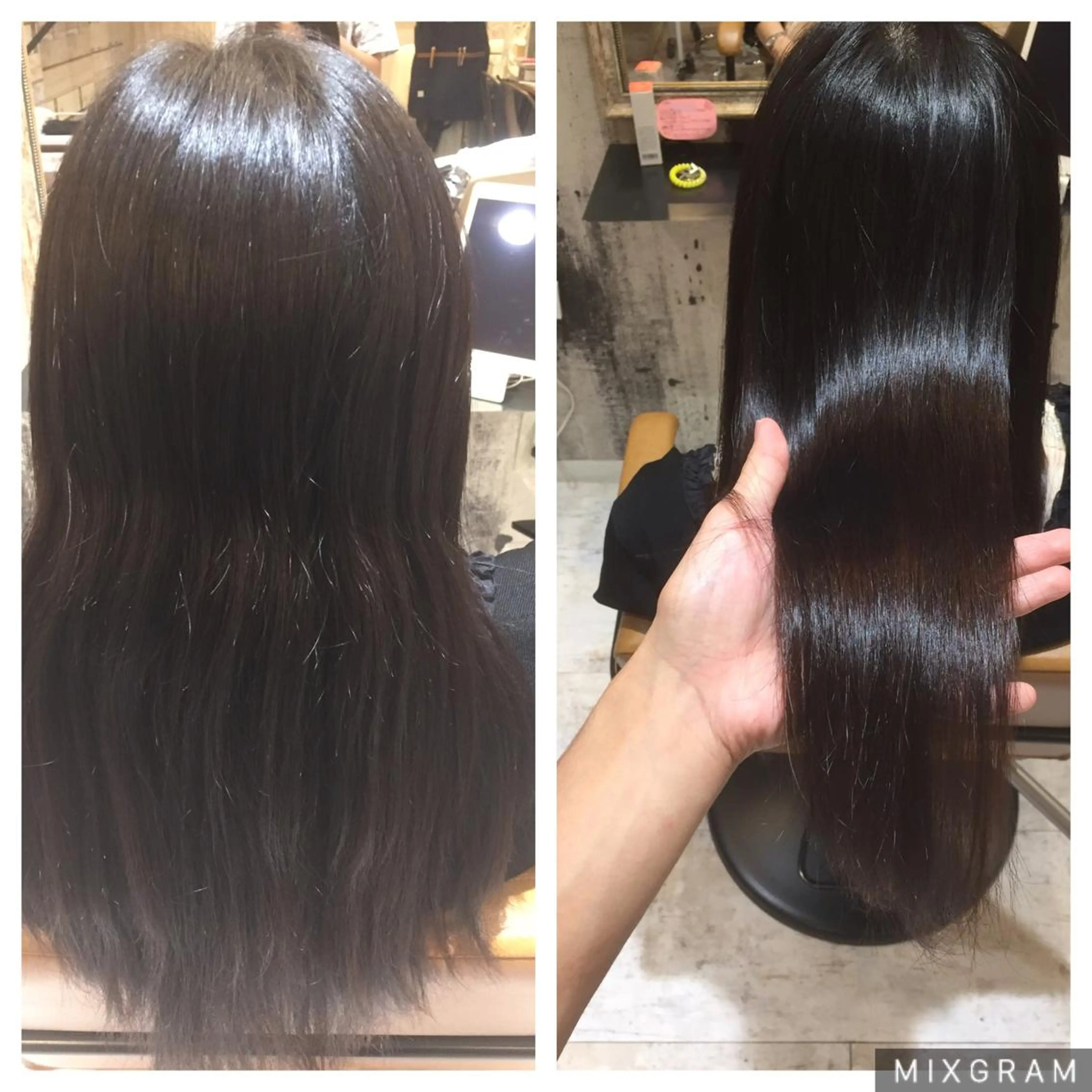 ロング 髪質改善 縮毛矯正 舘野 太嘉宏のヘアスタイル