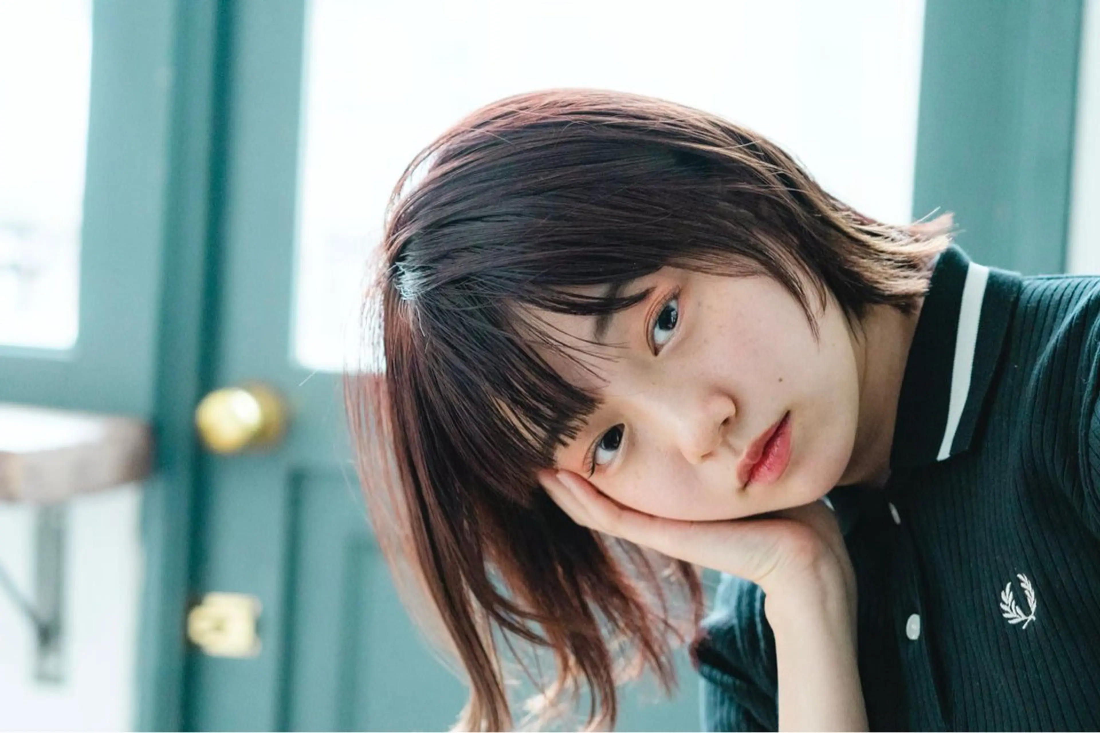 ショート MOE /艶感カラー /韓国風スタイルのヘアスタイル