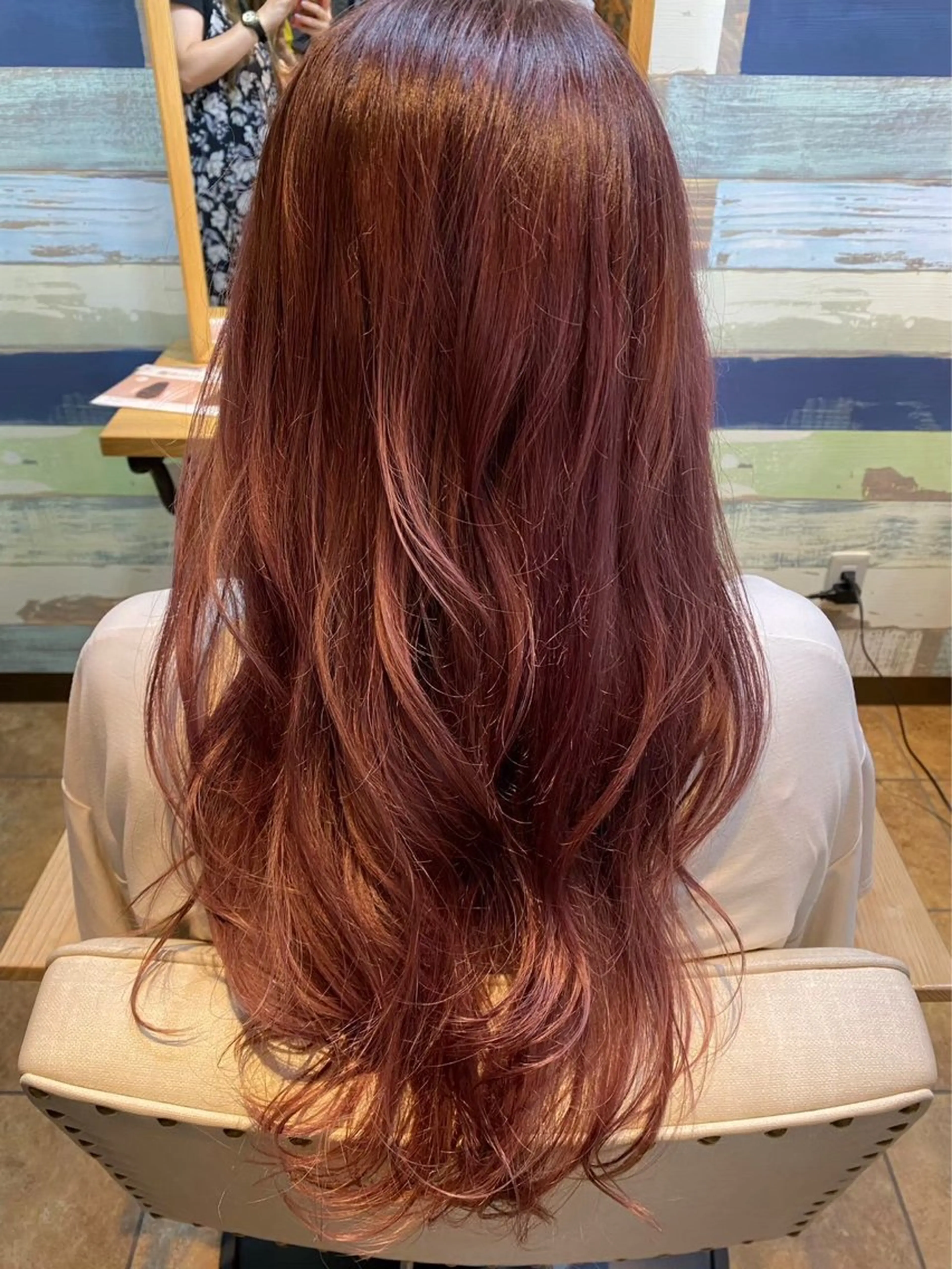 ロング カラー 髙橋 未来のヘアスタイル
