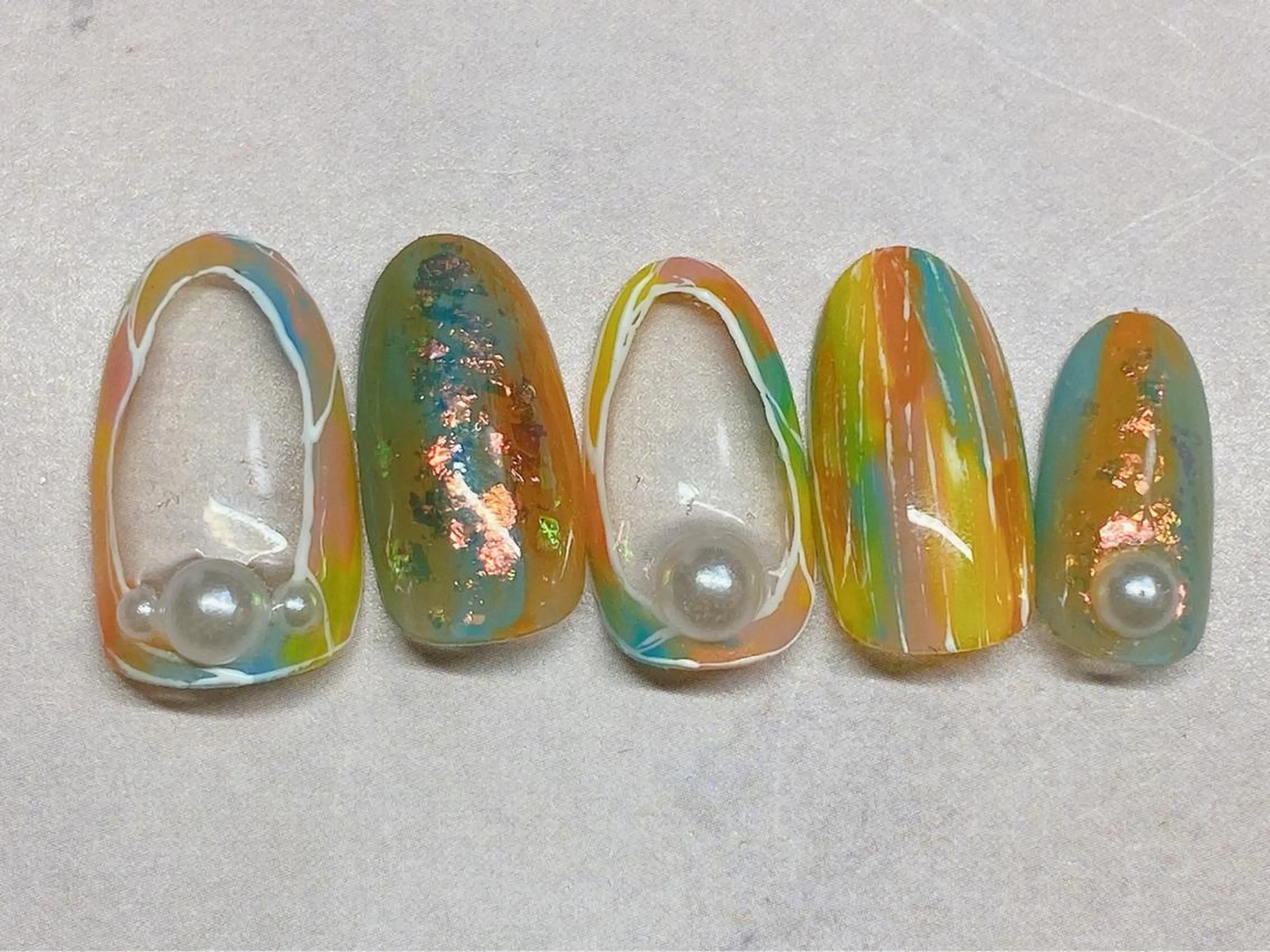 ネイル ハンドネイル Ribbon 佐野店のネイルデザイン