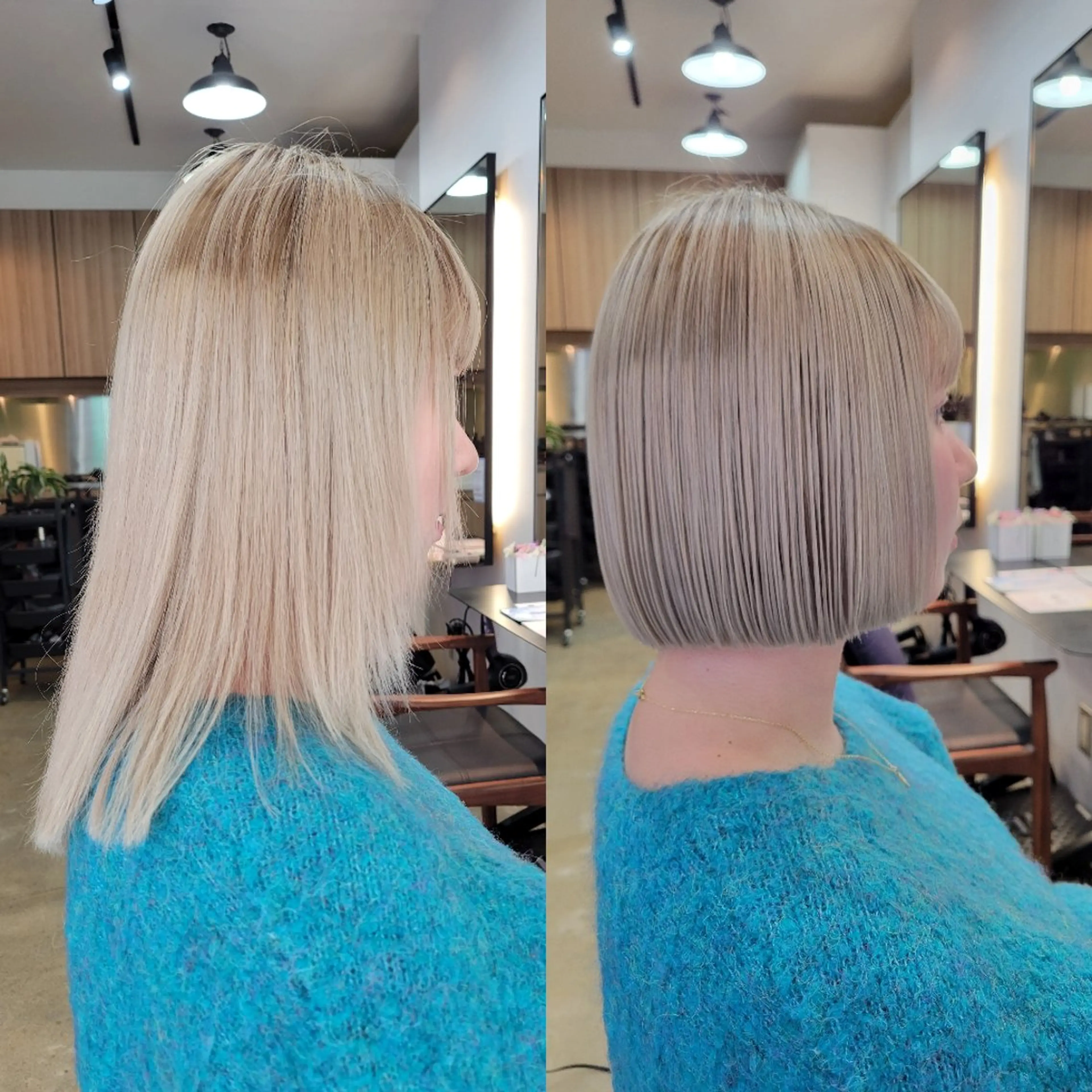 ミディアム ボブ 野村 果音(カノン)のヘアスタイル