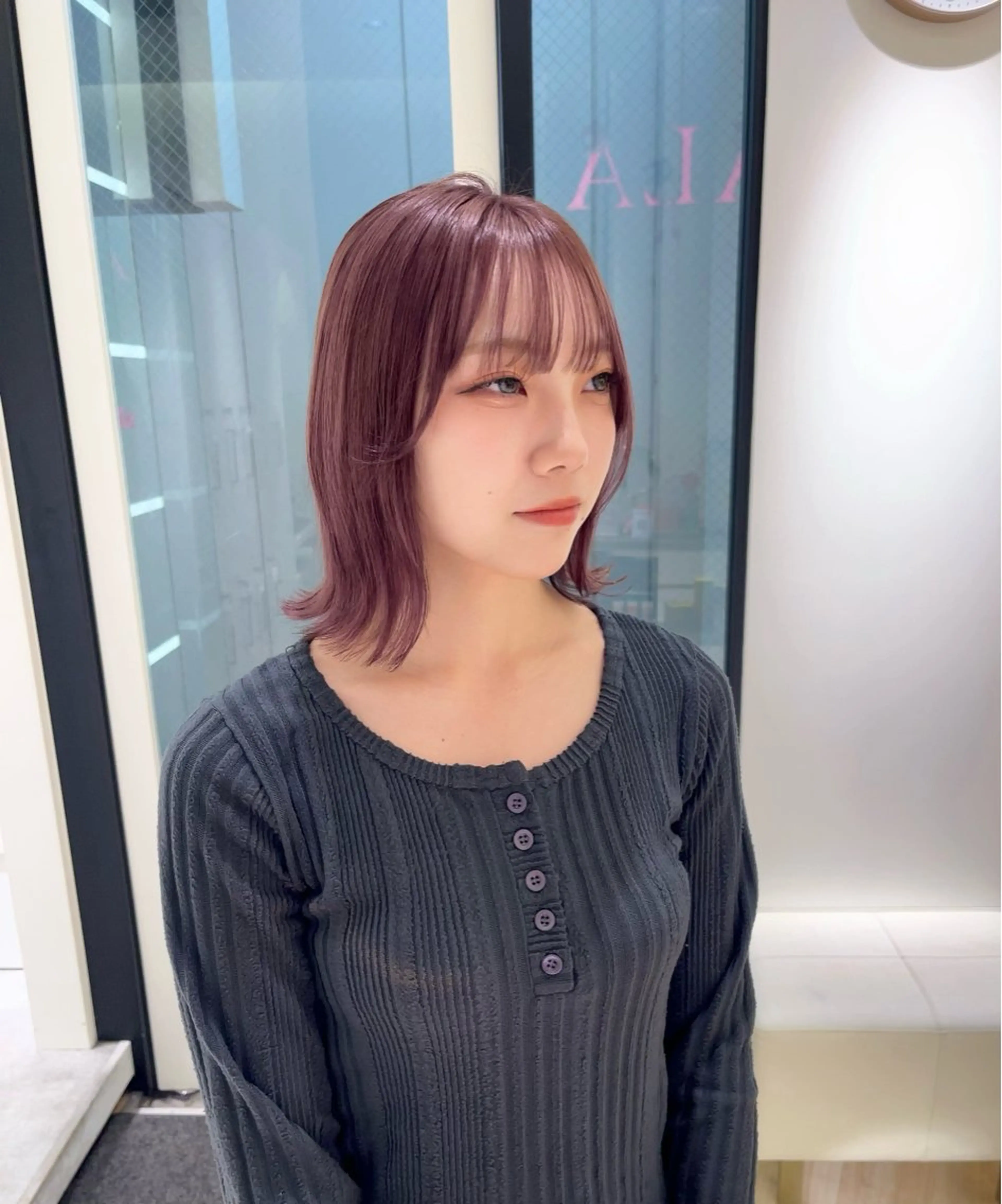 ミディアム カラー カット ヘアカラー ParveMix / 山本 玲南🫧🪽のヘアスタイル