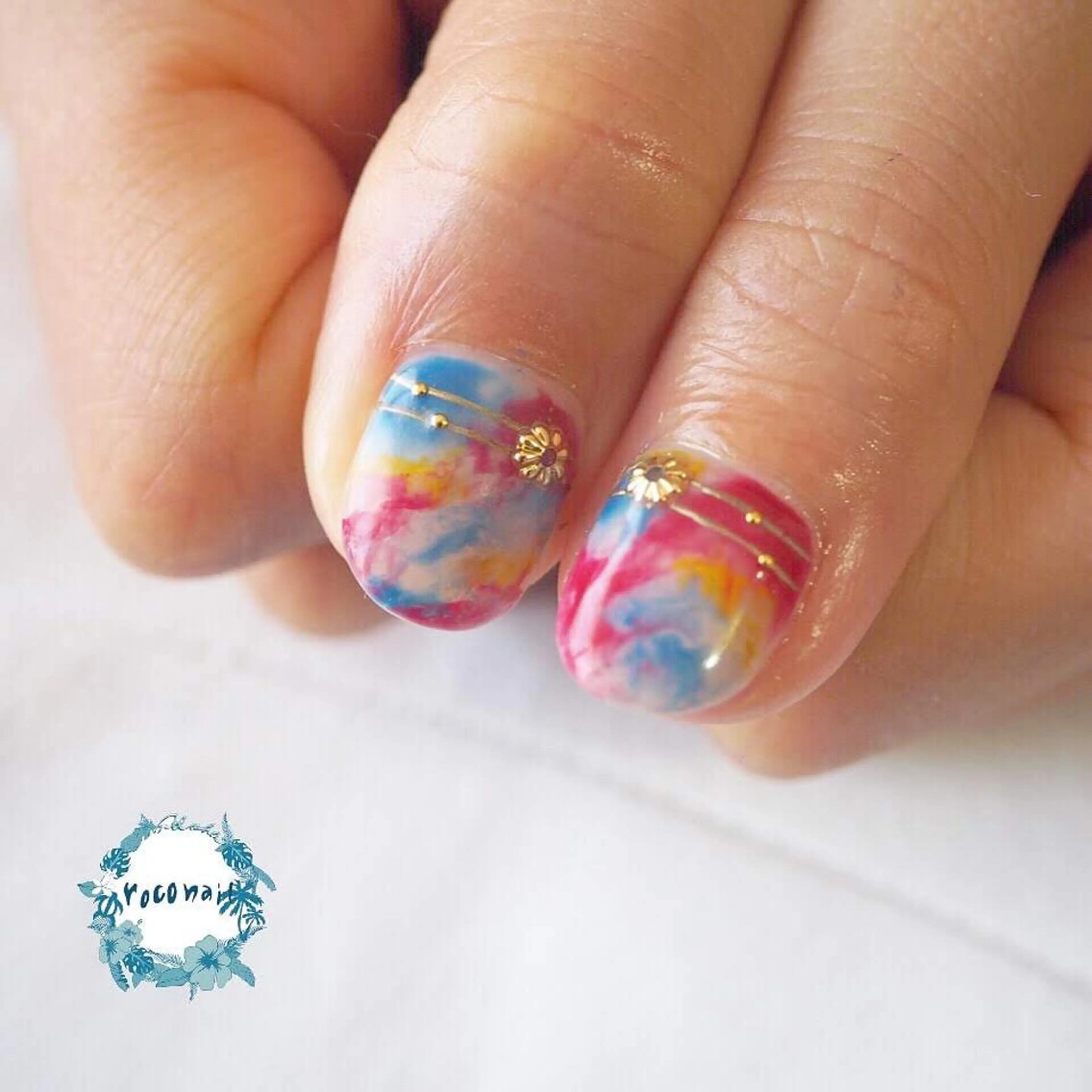 ネイル フットネイル オフィスネイル ハンドネイル roconail ヒロコのネイルデザイン