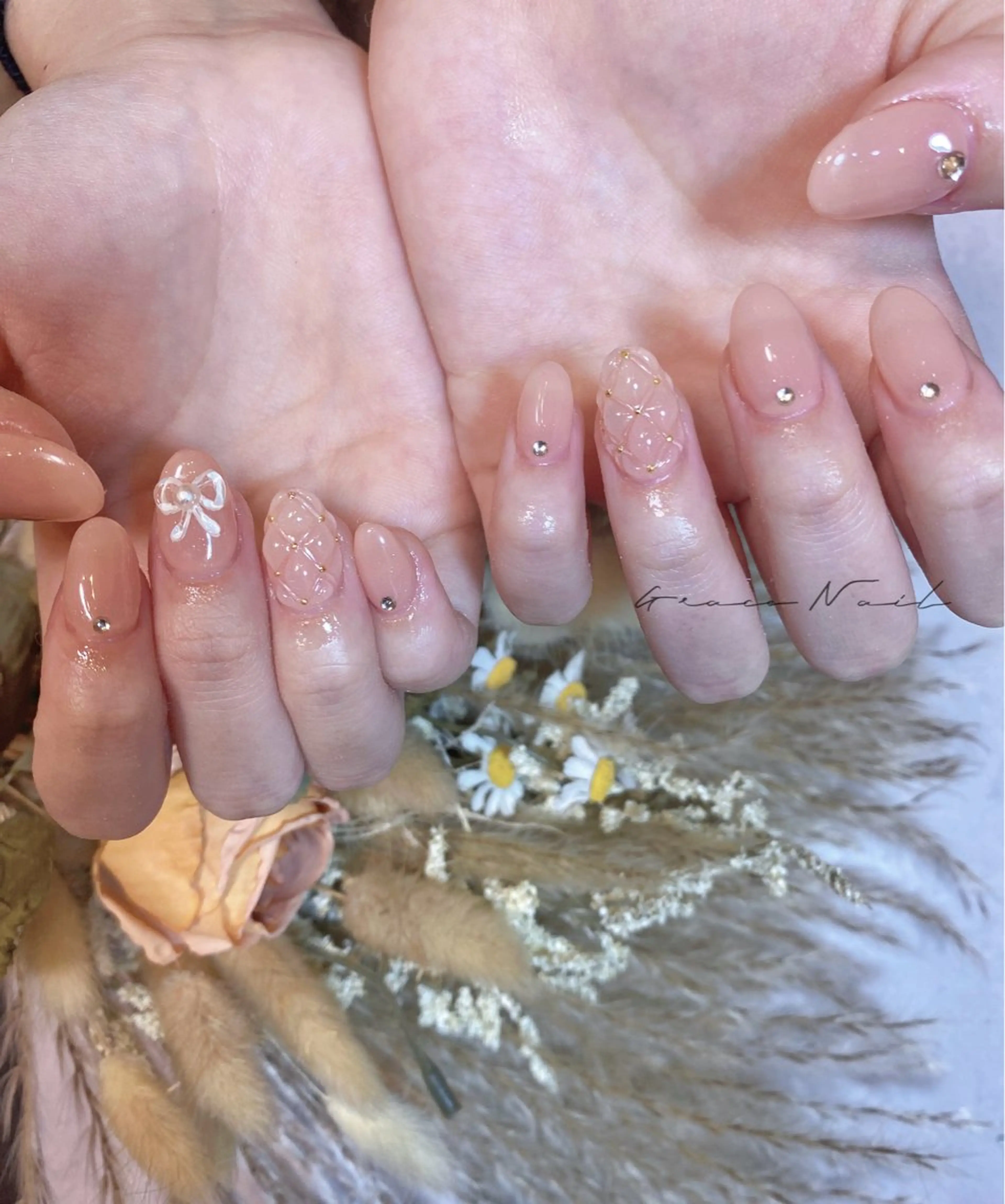 ネイル ハンドネイル ☆*｡Grace Nail｡*☆のネイルデザイン