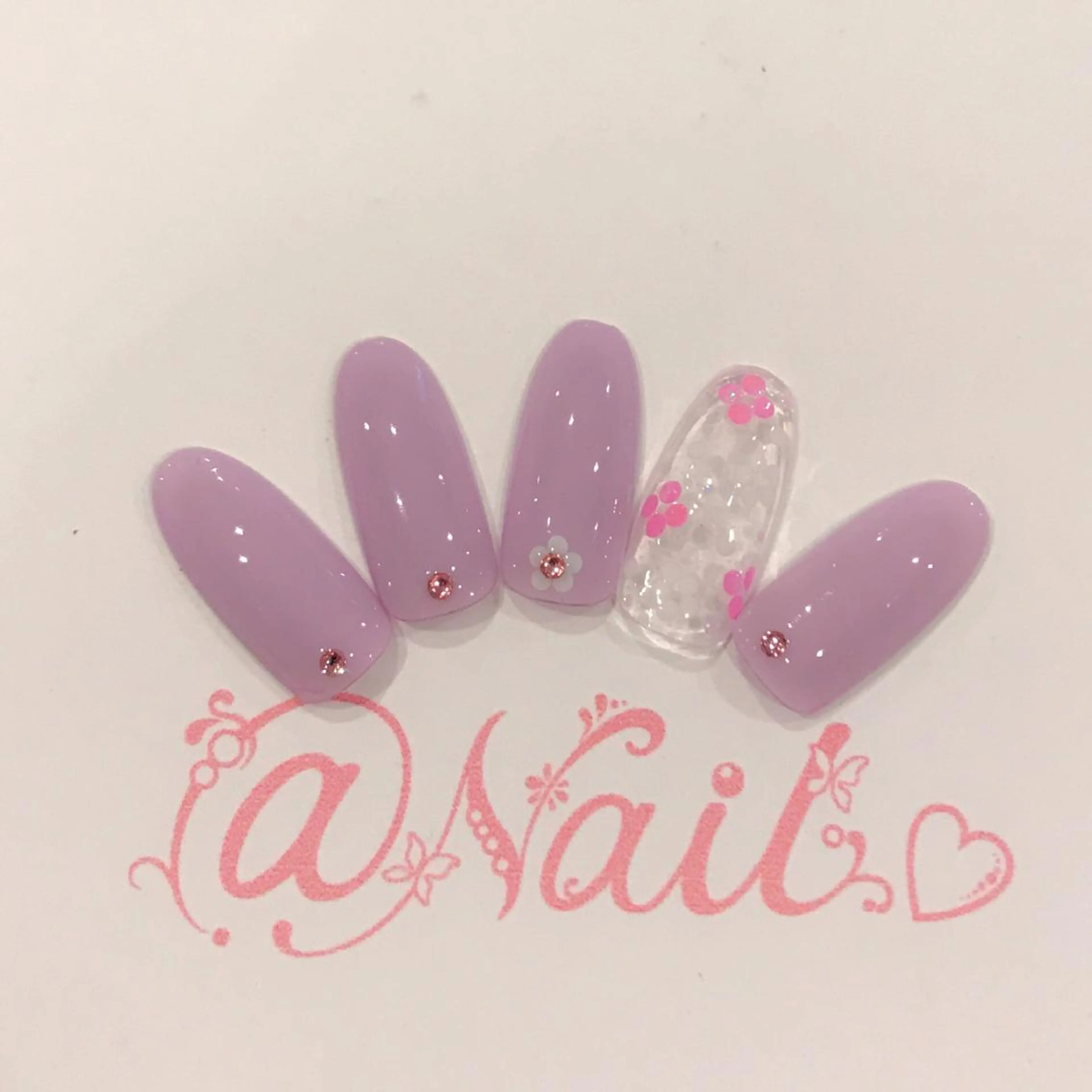 ネイル フットネイル ジェルネイル スカルプネイル 小尾 栞のネイルデザイン