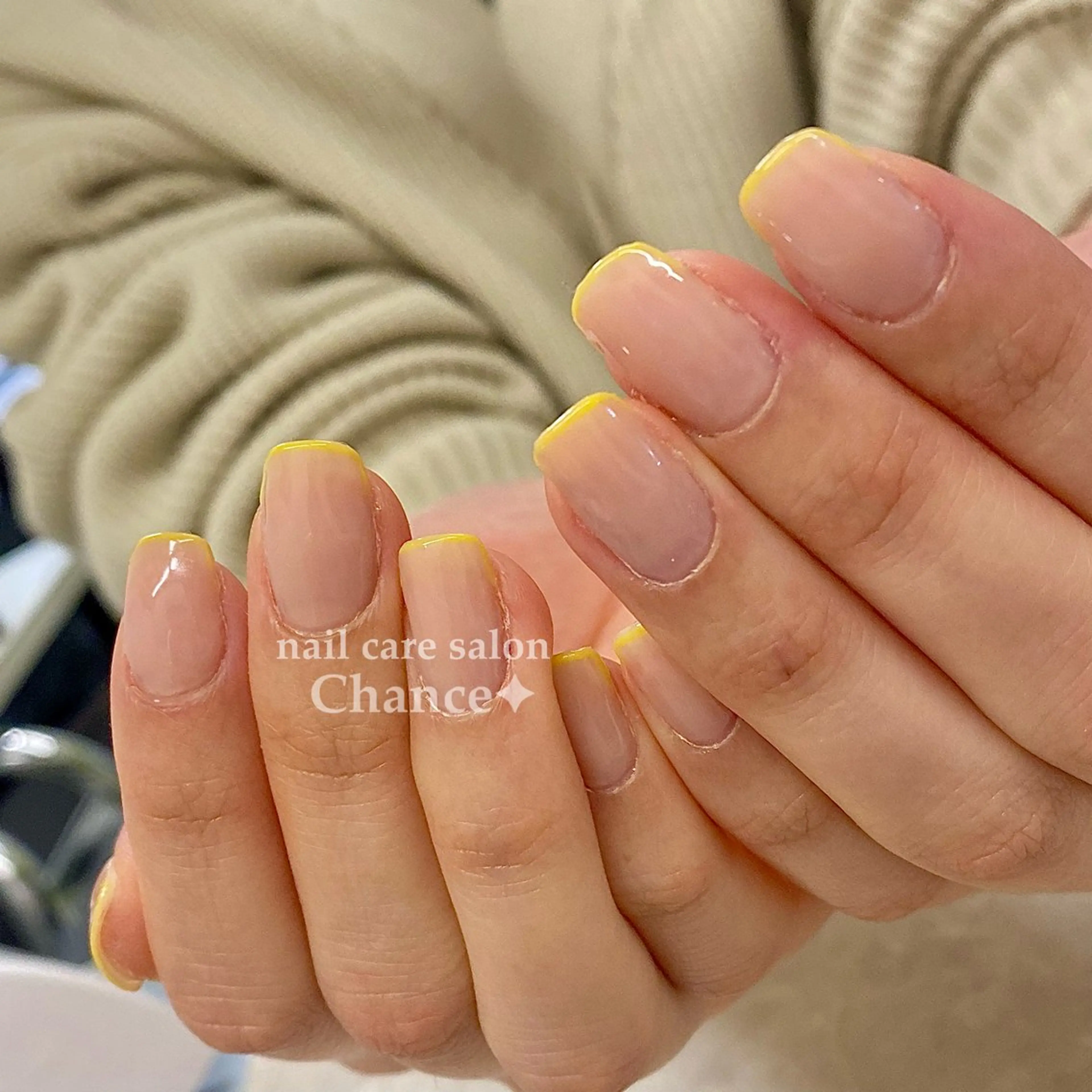 ネイル フレンチネイル ハンドネイル ネイルケアサロン Chanceのネイルデザイン