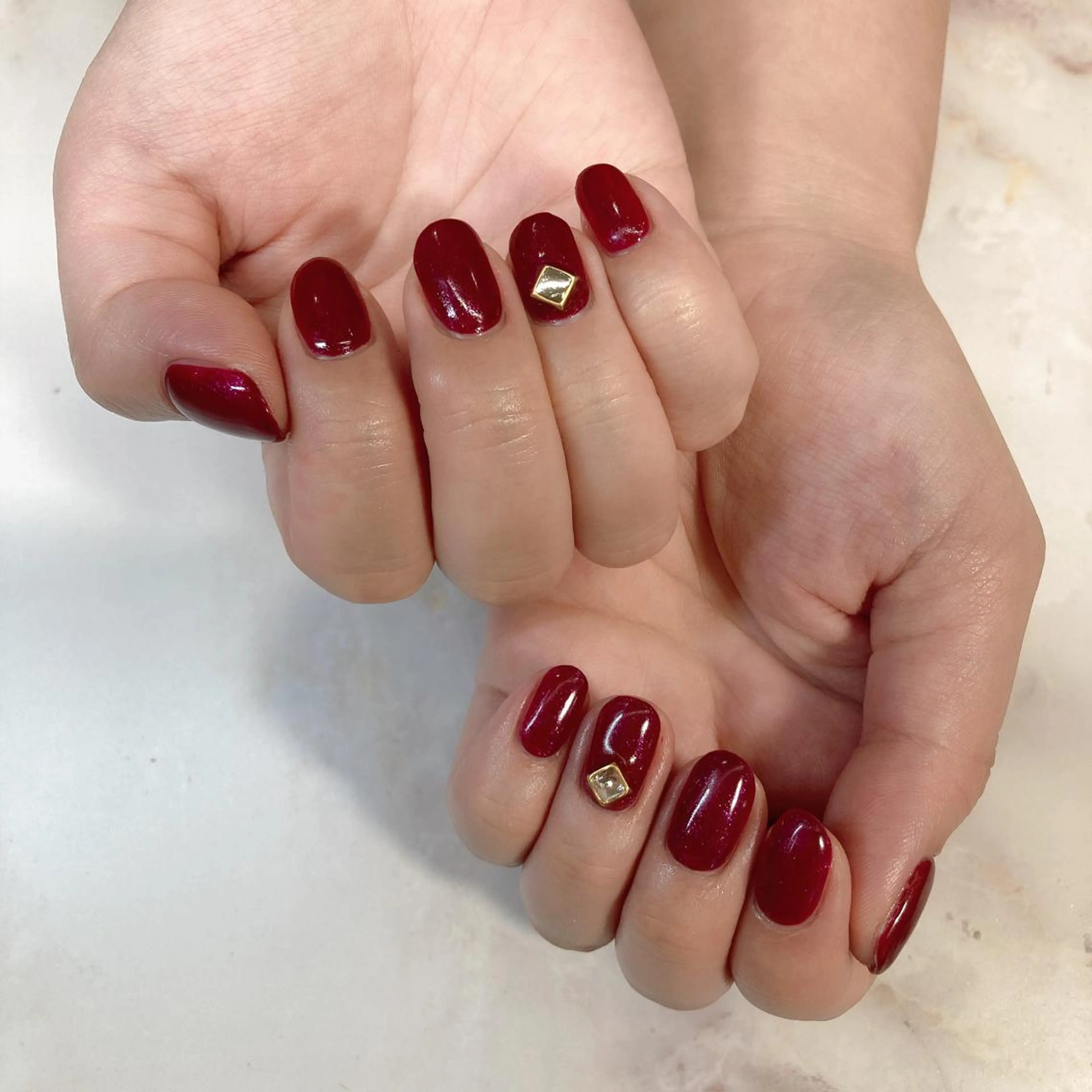 ミディアム ネイル Reonail 💕Kana💕のネイルデザイン