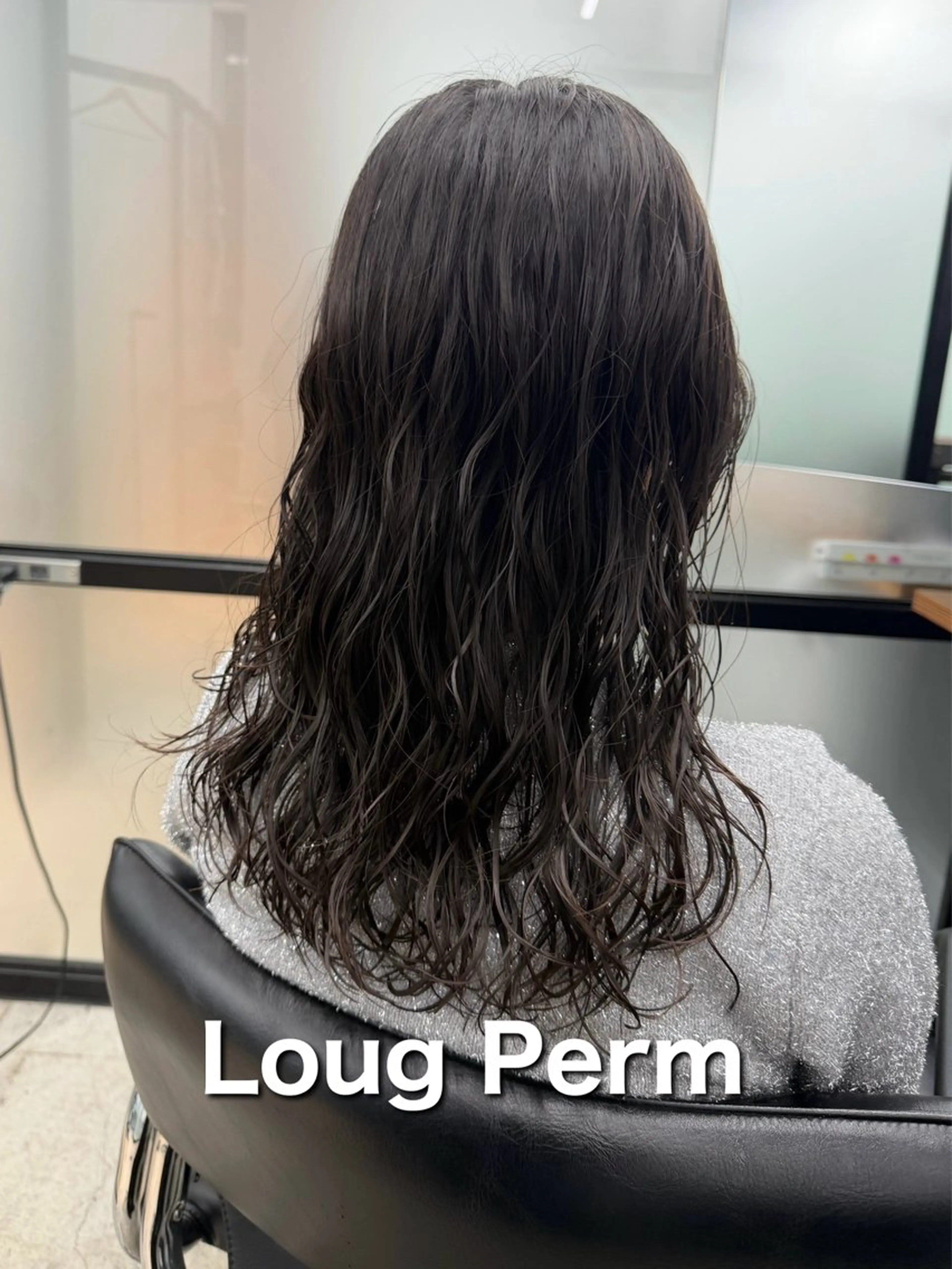 セミロング パーマ セミロングパーマ カット パーマ DXシェアサロン渋谷所属・ラフなパーマ 石川雄麻のヘアスタイル