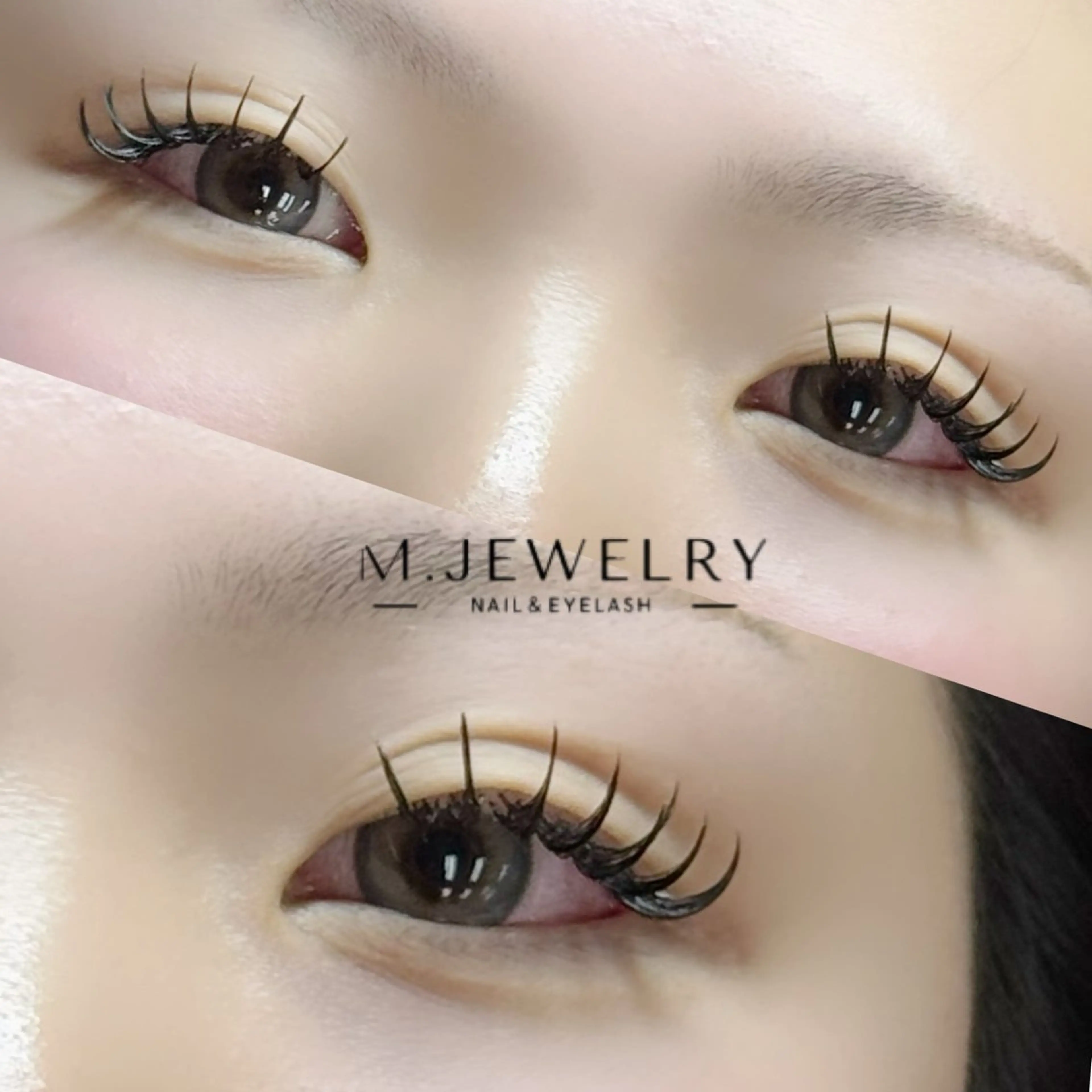 マツエク・マツパ M.jewery Aoiのマツエク・マツパデザイン